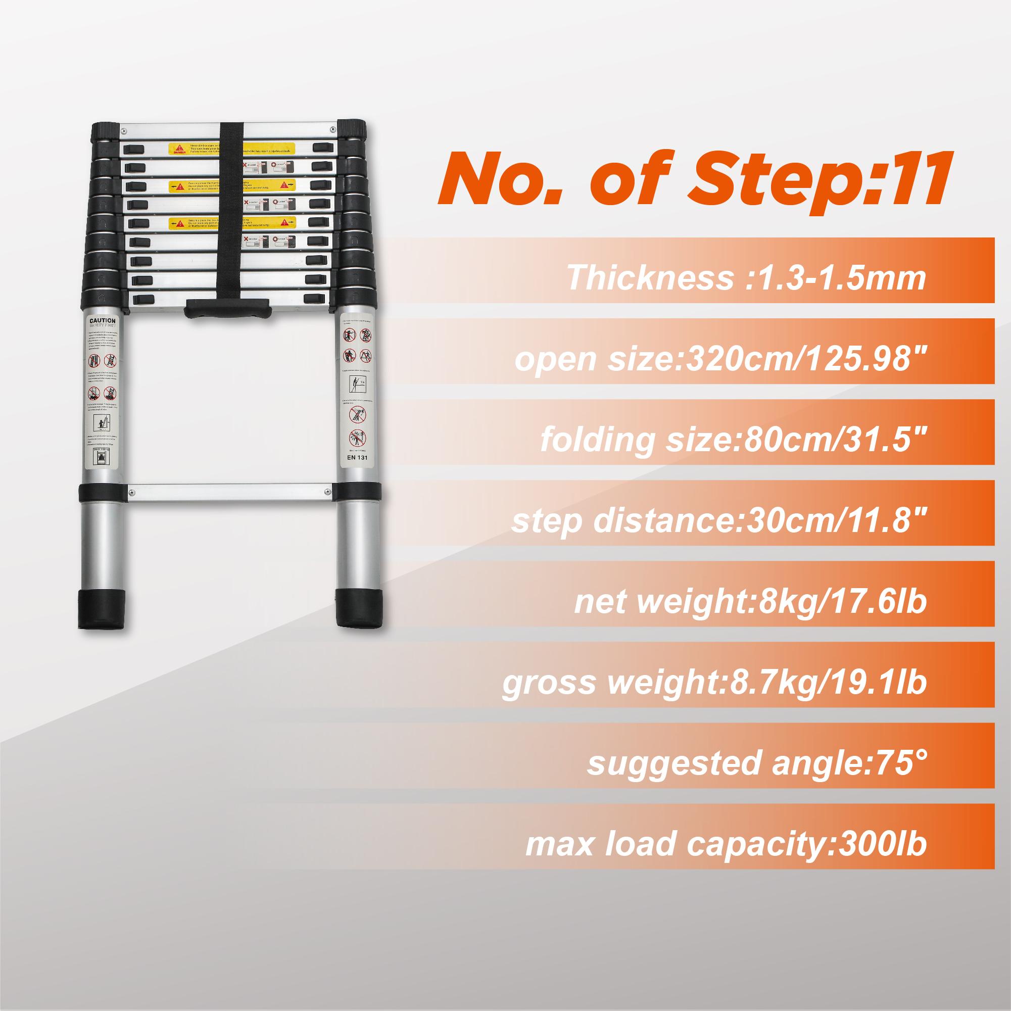 Bayfeve BF-255607-MP Extension-Ladders - View #4