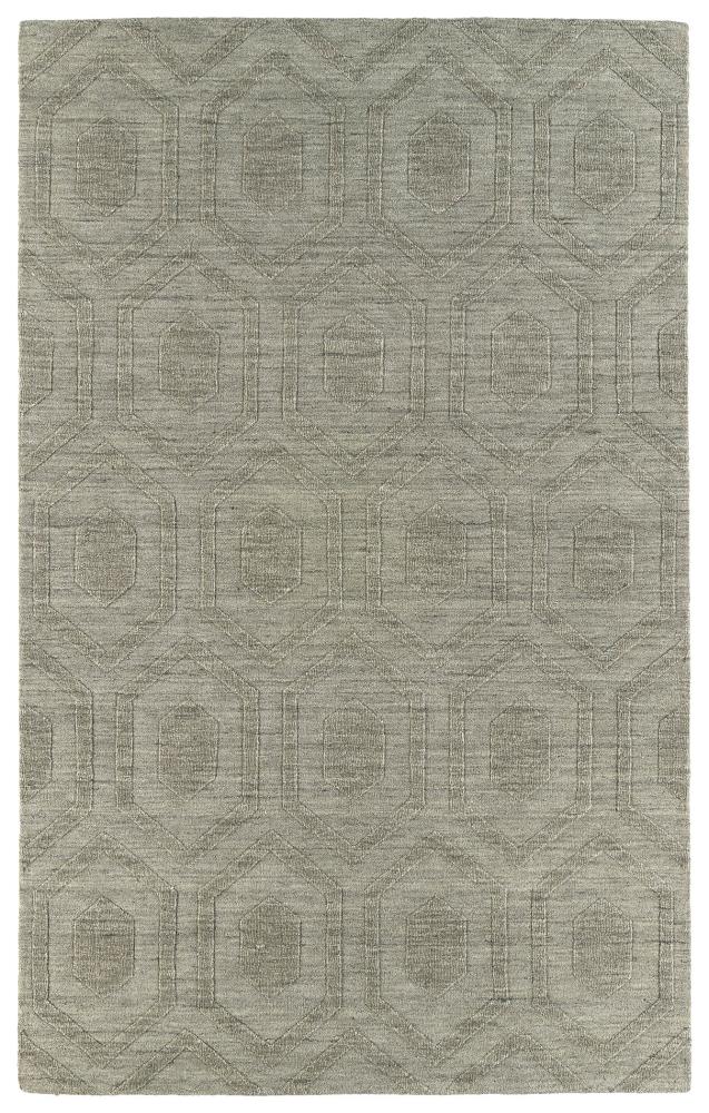 Kaleen Imprints Modern 4 x 6 Wool Light Brown Indoor Trellis Moroccan ...