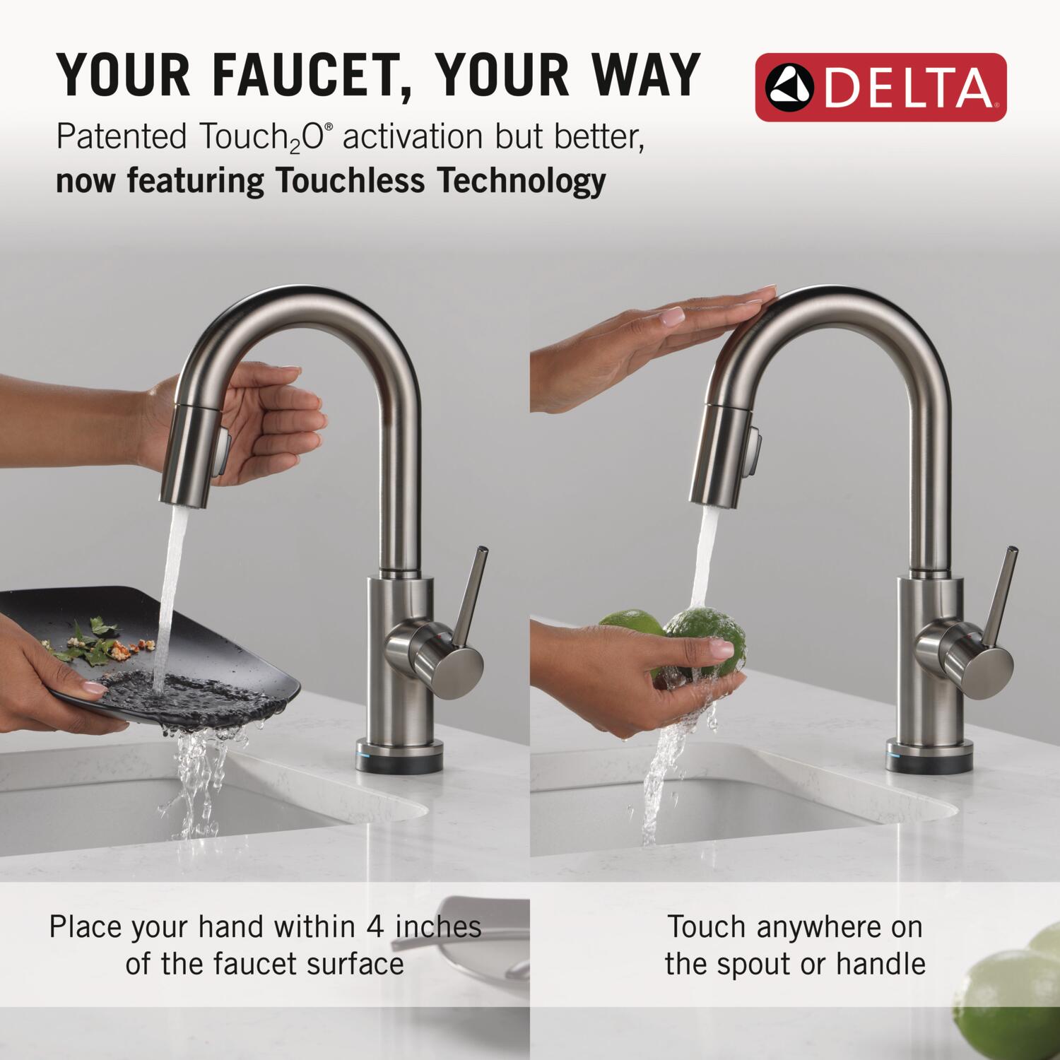 Delta 9959TL-KS-DST Kitchen-Faucets - View #2