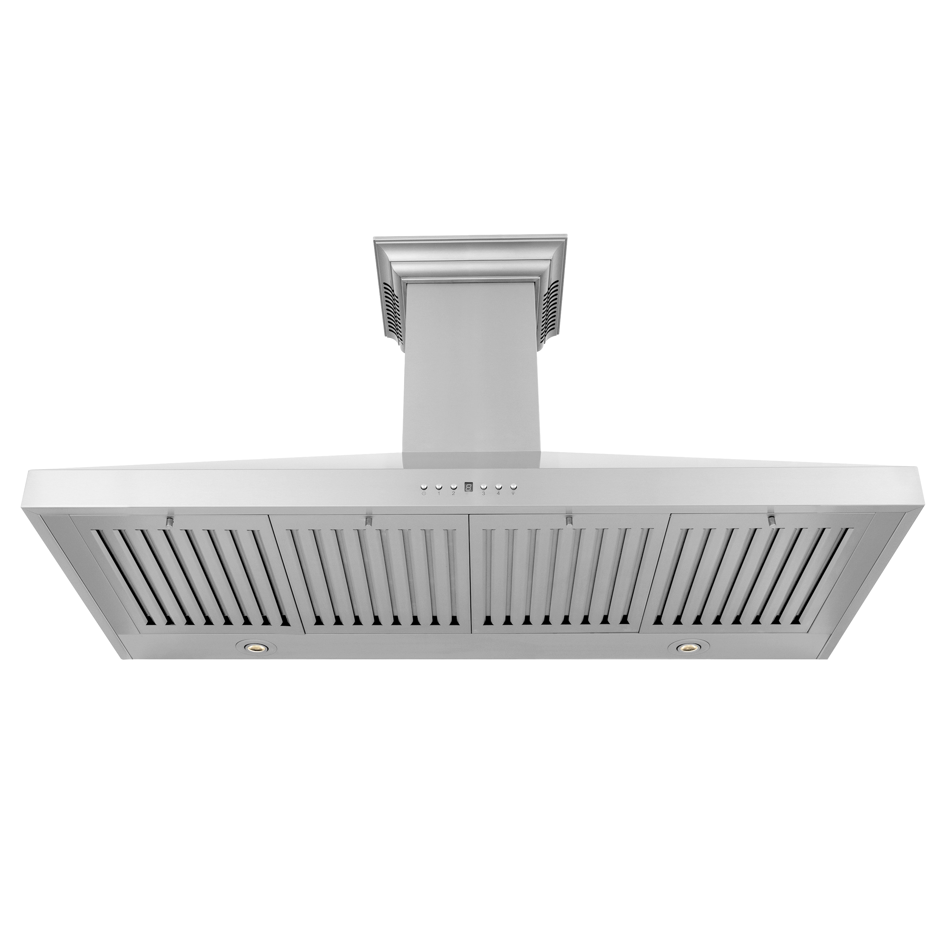 42-inch Stainless Steel Wall Mount Range Hood with Bluetooth Speakers