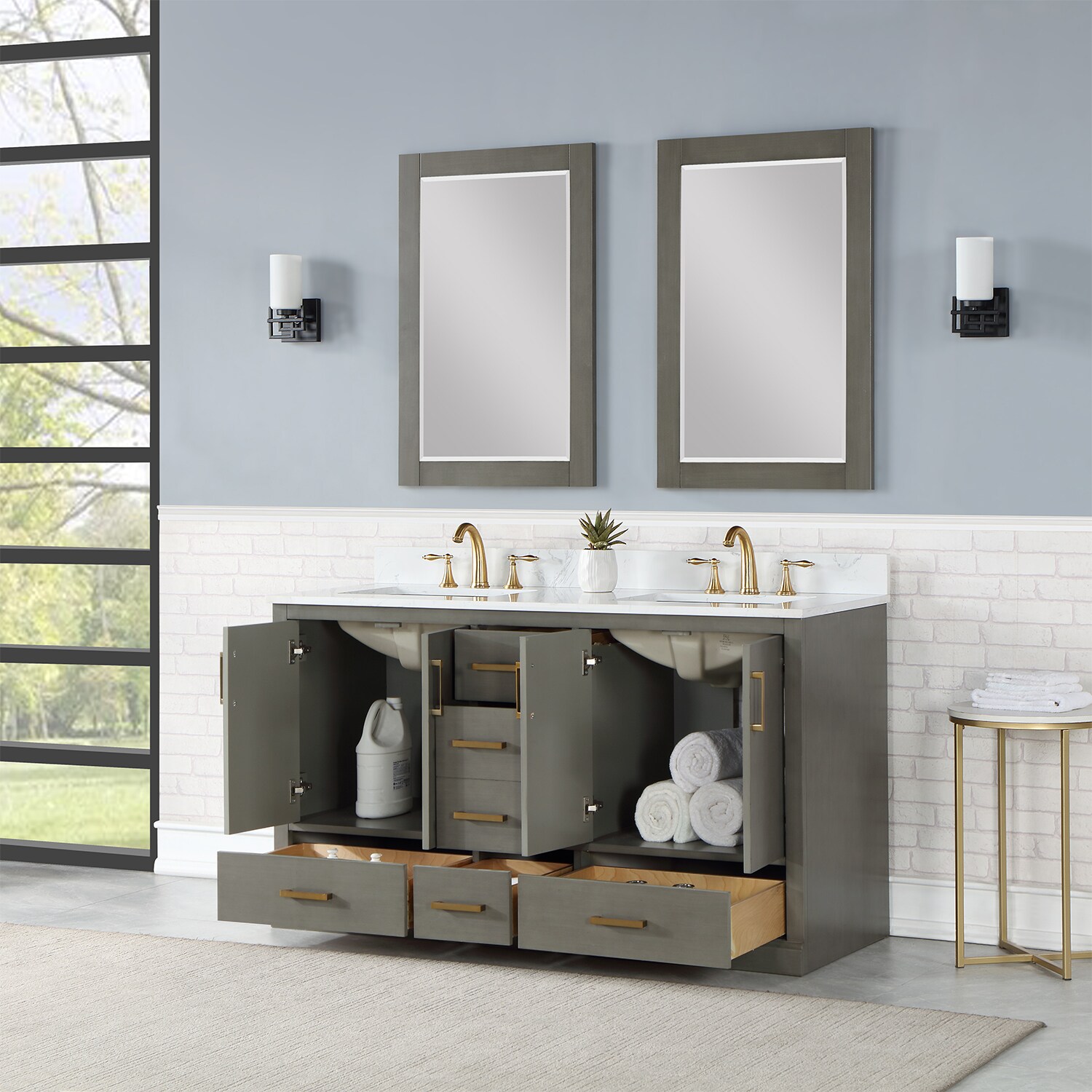 Altair 544060-GP-AW Bath-Vanity-Combo - View #7