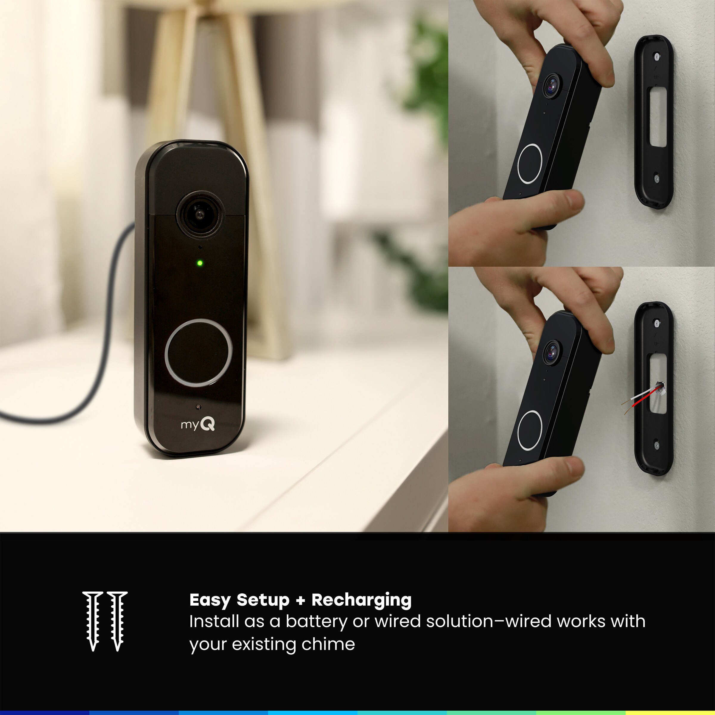 Chamberlain MYQ-D49TXXB Video-Doorbells - View #3