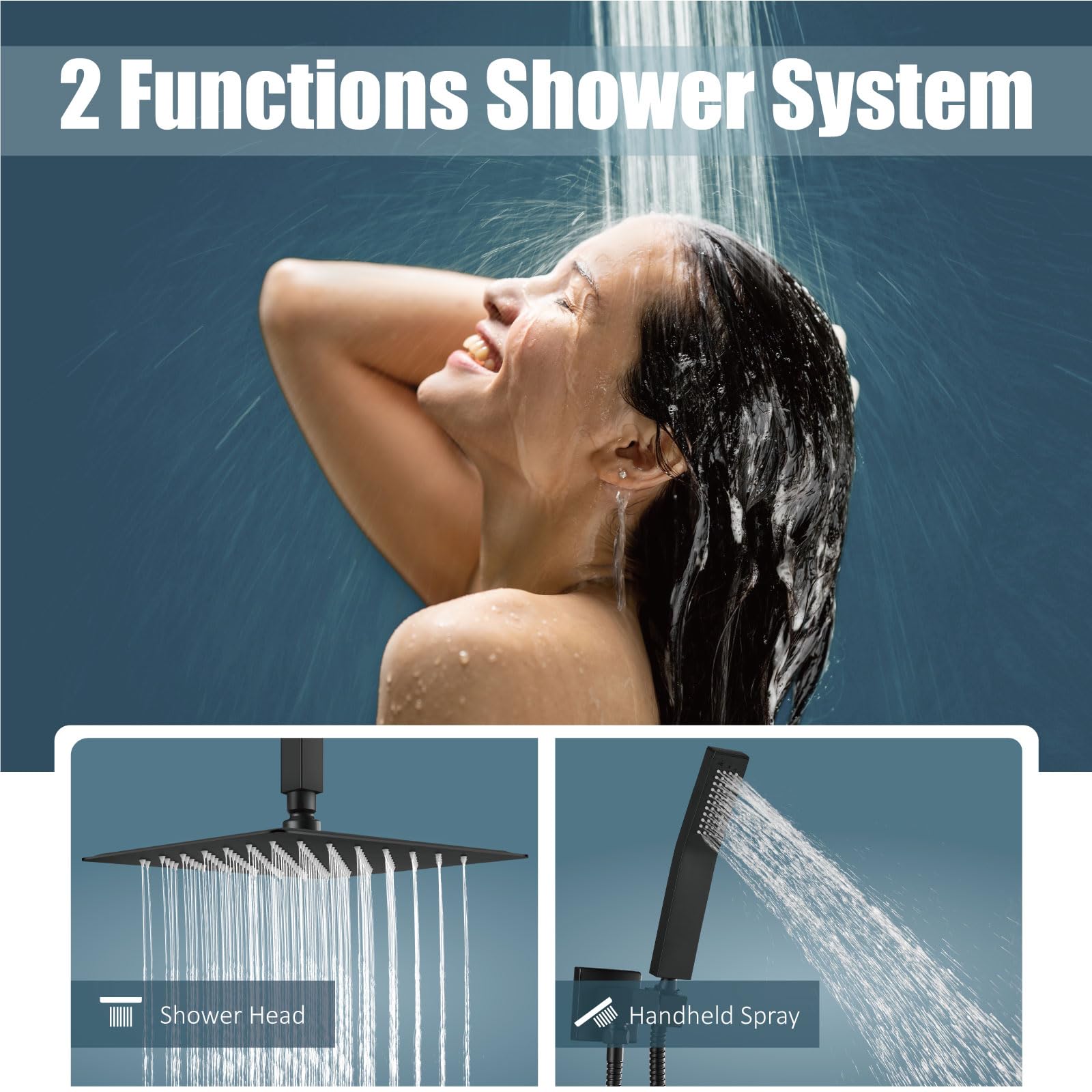 CYIKE LCY0812E334 Fixed-Showerhead - View #2