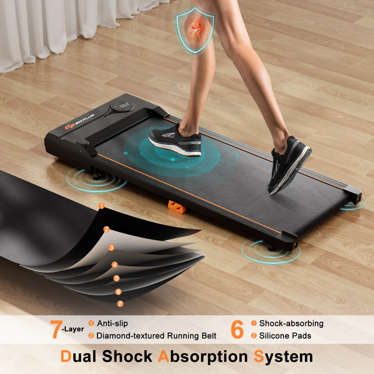 Goplus CSHY004108 treadmills - View #8