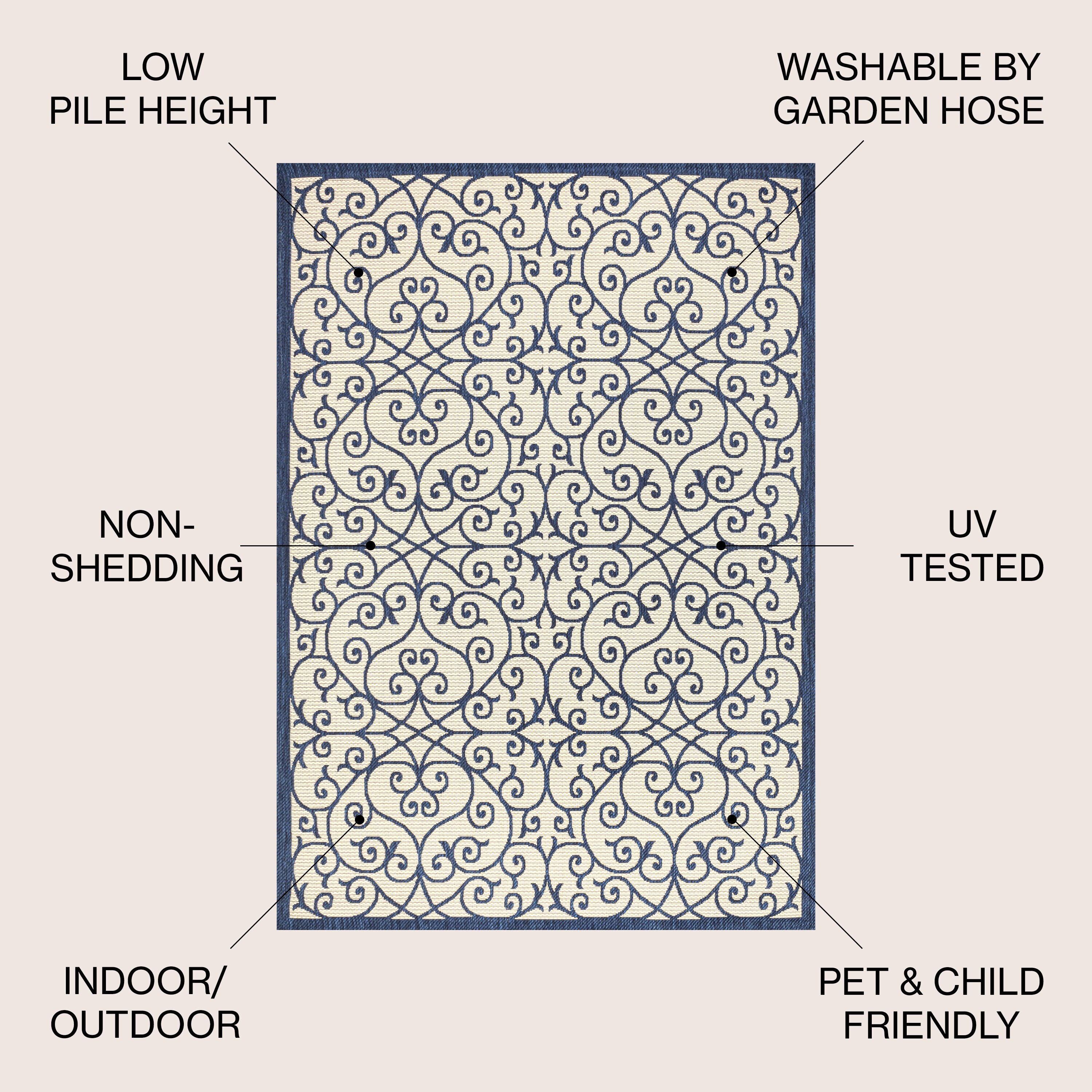 JONATHAN  Y SMB107G-4 rugs - View #2