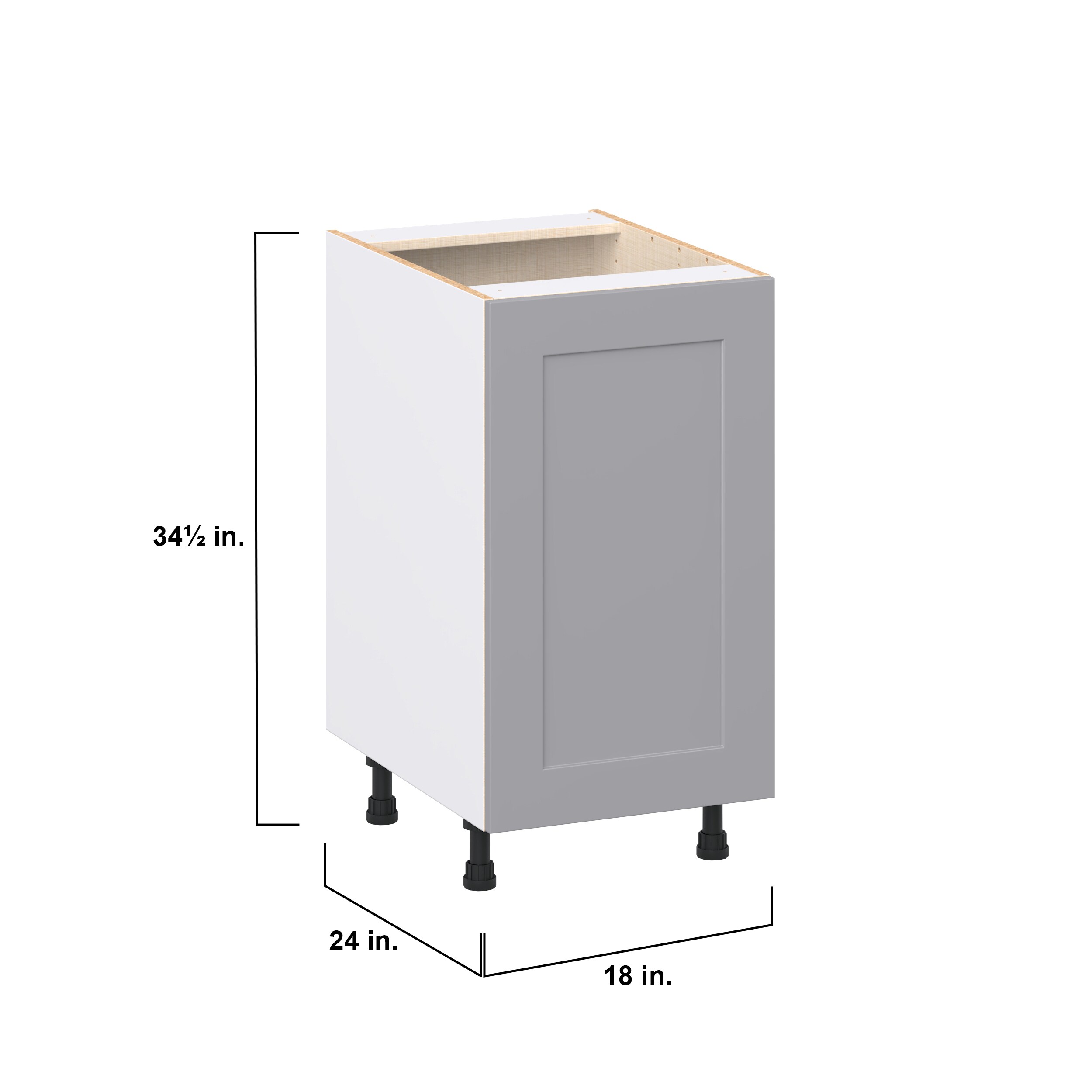 Hugo&Borg DSB18FHI3(L/R)-BM Cabinets-Kitchen - View #4