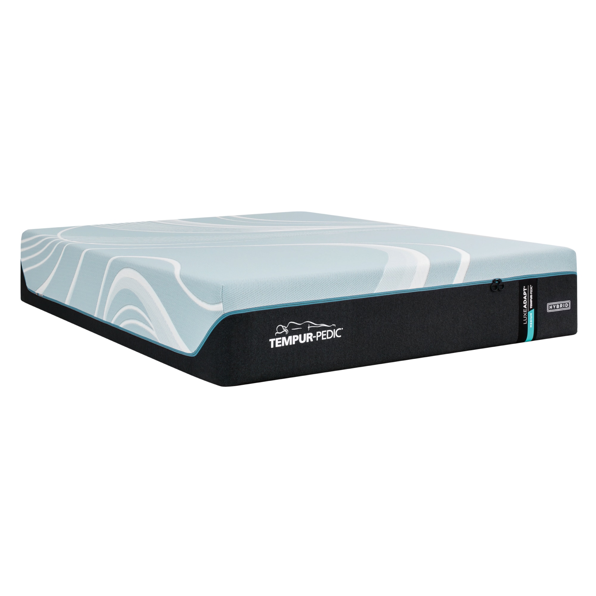 TEMPUR-PEDIC 10728232 LuxeAdapt 2.0 13-in Medium Split king Hybrid Memory Foam/Coil Blend Mattress