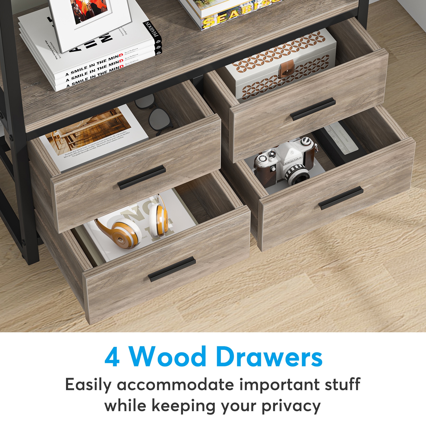Tribesigns HOGA-JW0426 bookcases - View #4