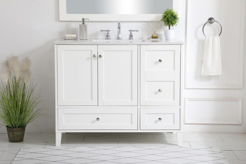 Elegant Decor FI54042WH Bath-Vanity-Combo - View #2