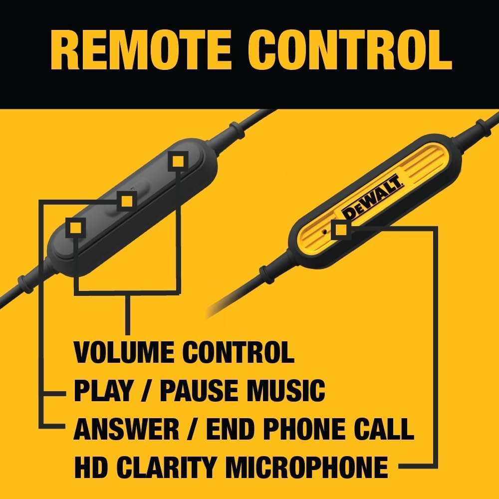DEWALT 190 9032 DW2 headphones - View #3