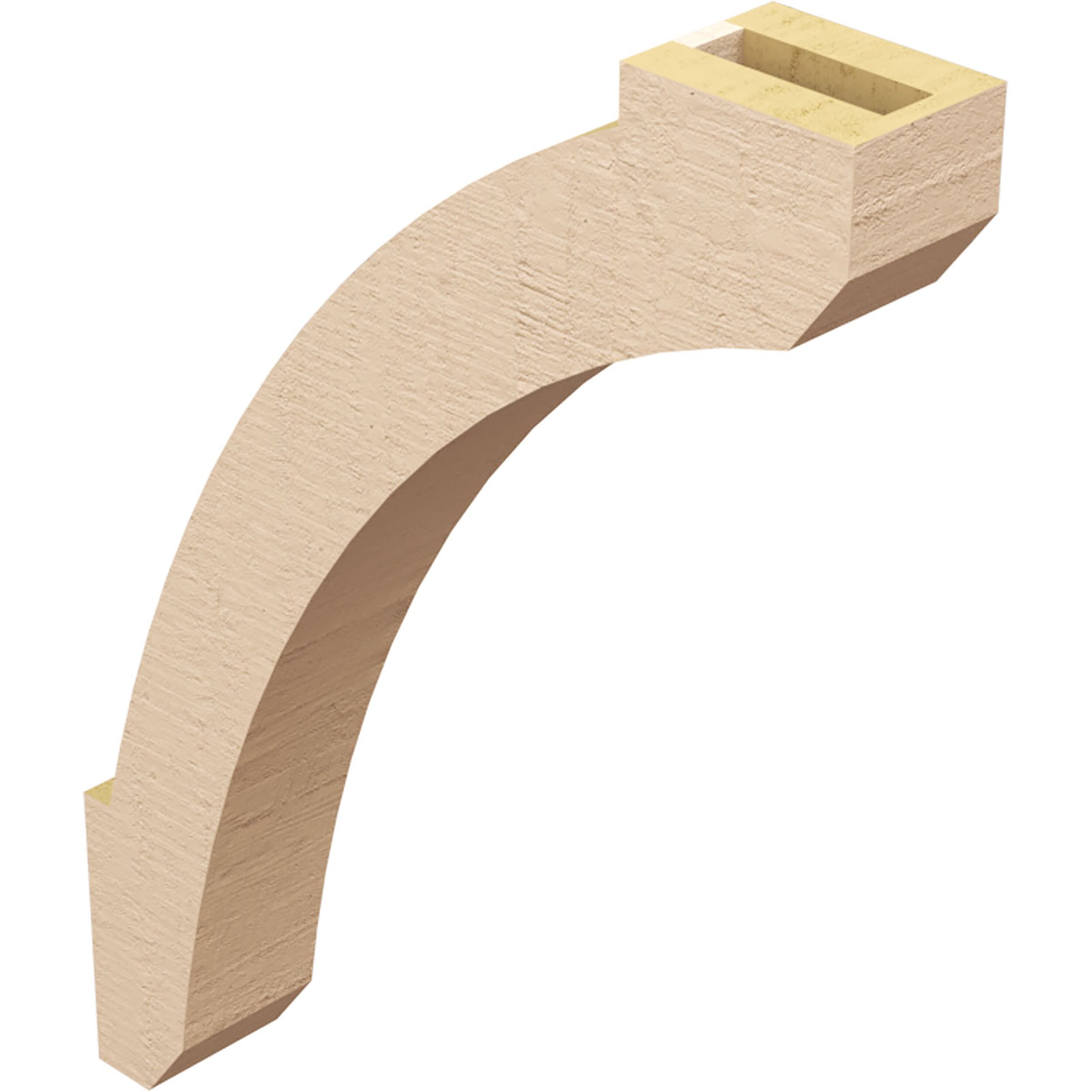 Ekena Millwork BRCUR03X16X22LFTRCPR braces - View #12