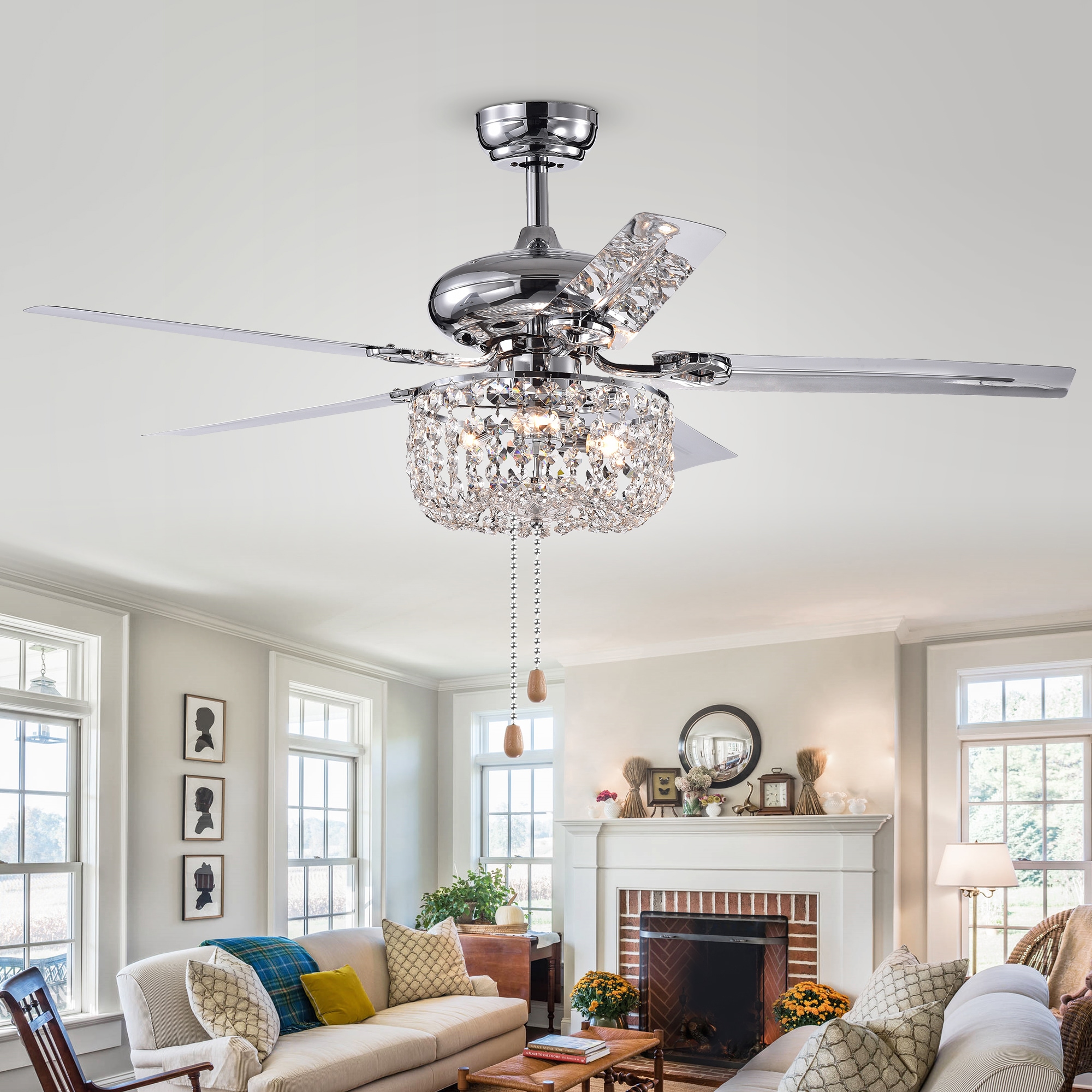 Home Accessories Inc CFL-8110CHA Ceiling-Fans - View #5