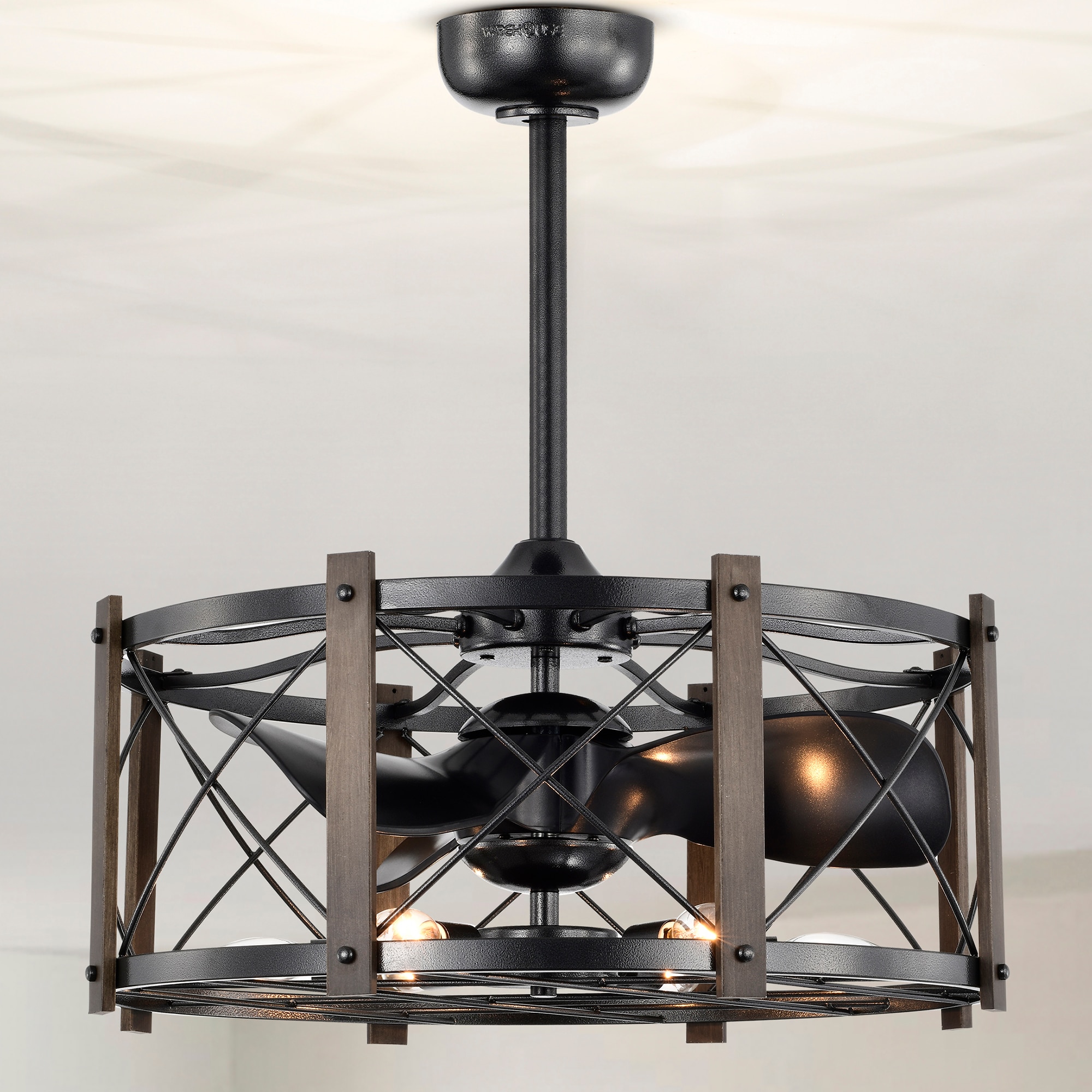 Home Accessories Inc DW01W09SI Ceiling-Fans - View #3