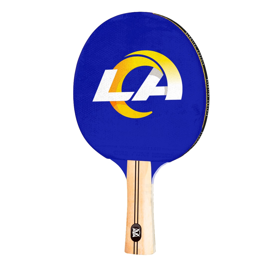 Victory Tailgate 9519412 Los Angeles Rams NFL Table Tennis Paddle Logo Design