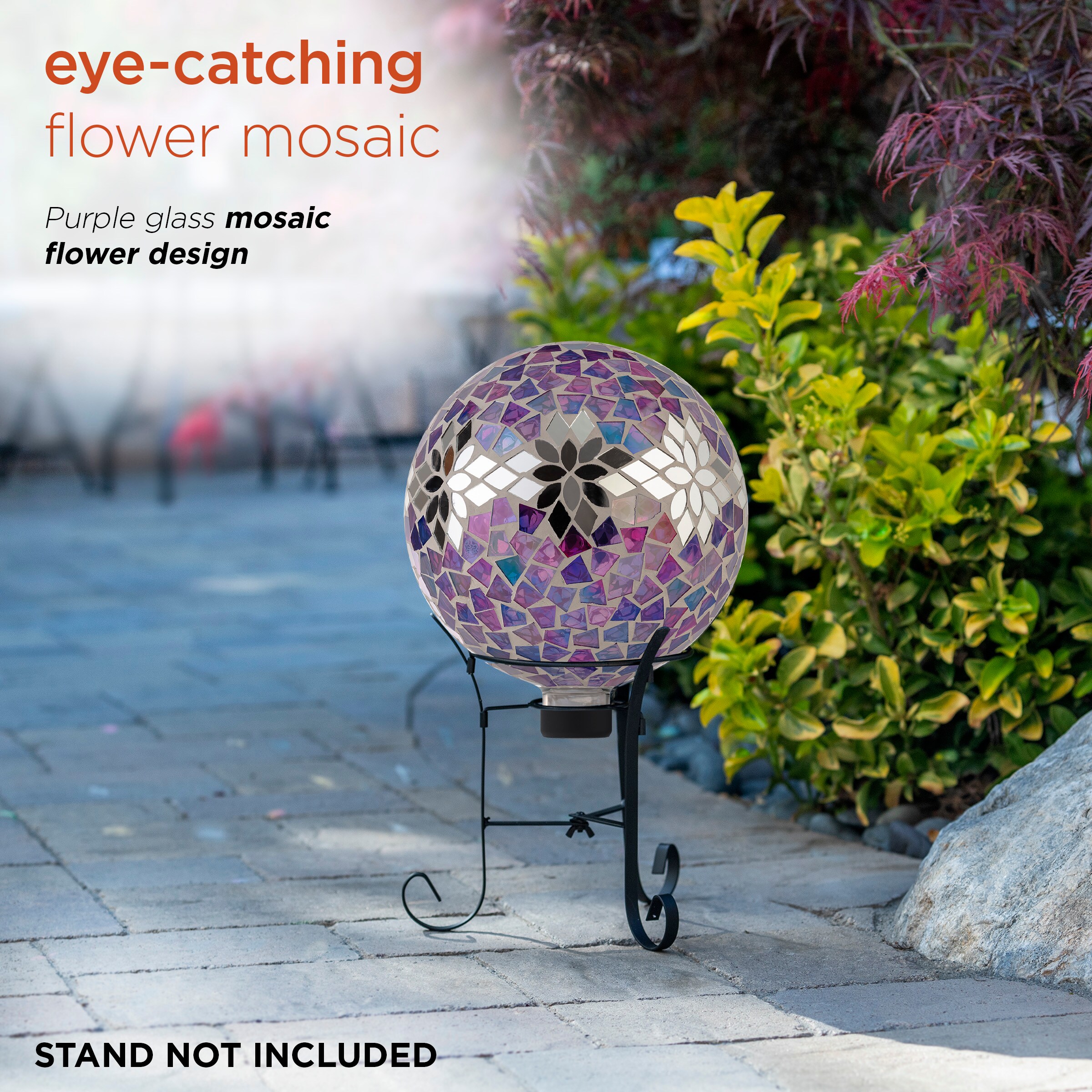 Alpine Corporation HGY296 Gazing-Ball-Stand - View #6