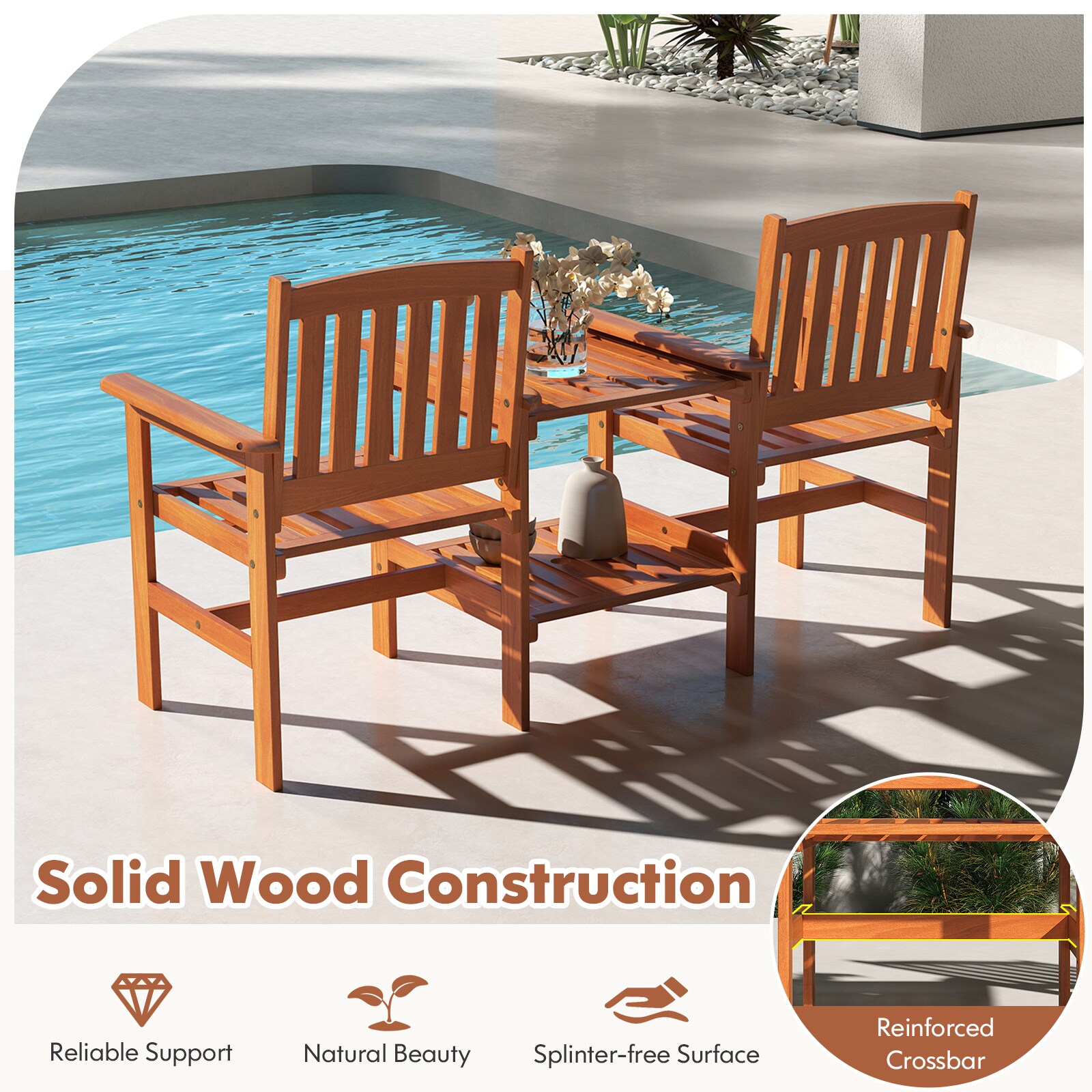 Slickblue D-CO-55317PO Patio-Sofas-Daybeds - View #3