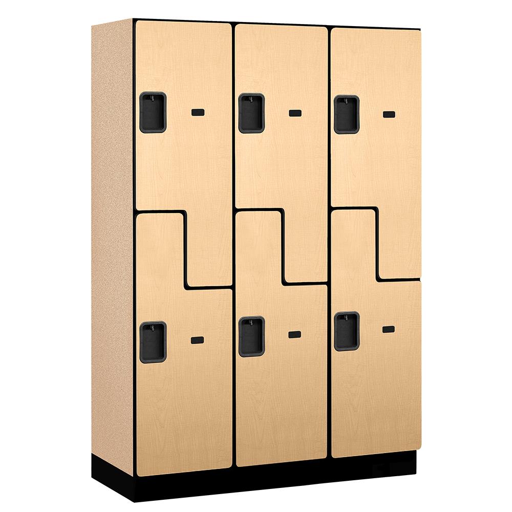 18 Inch Deep Designer Wood Locker Details about   Sloping Hood 1 Wide for 18 Inches Wide 
