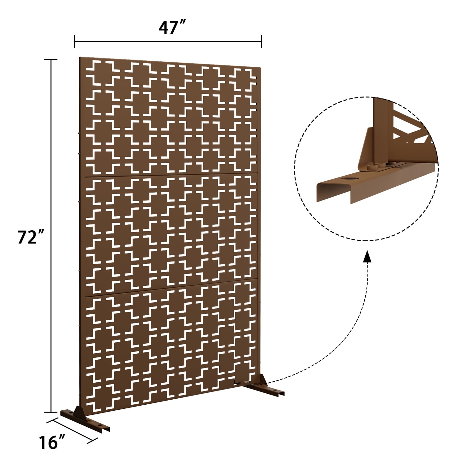 Dovelina LS-23113011 Outdoor-Privacy-Screen - View #5