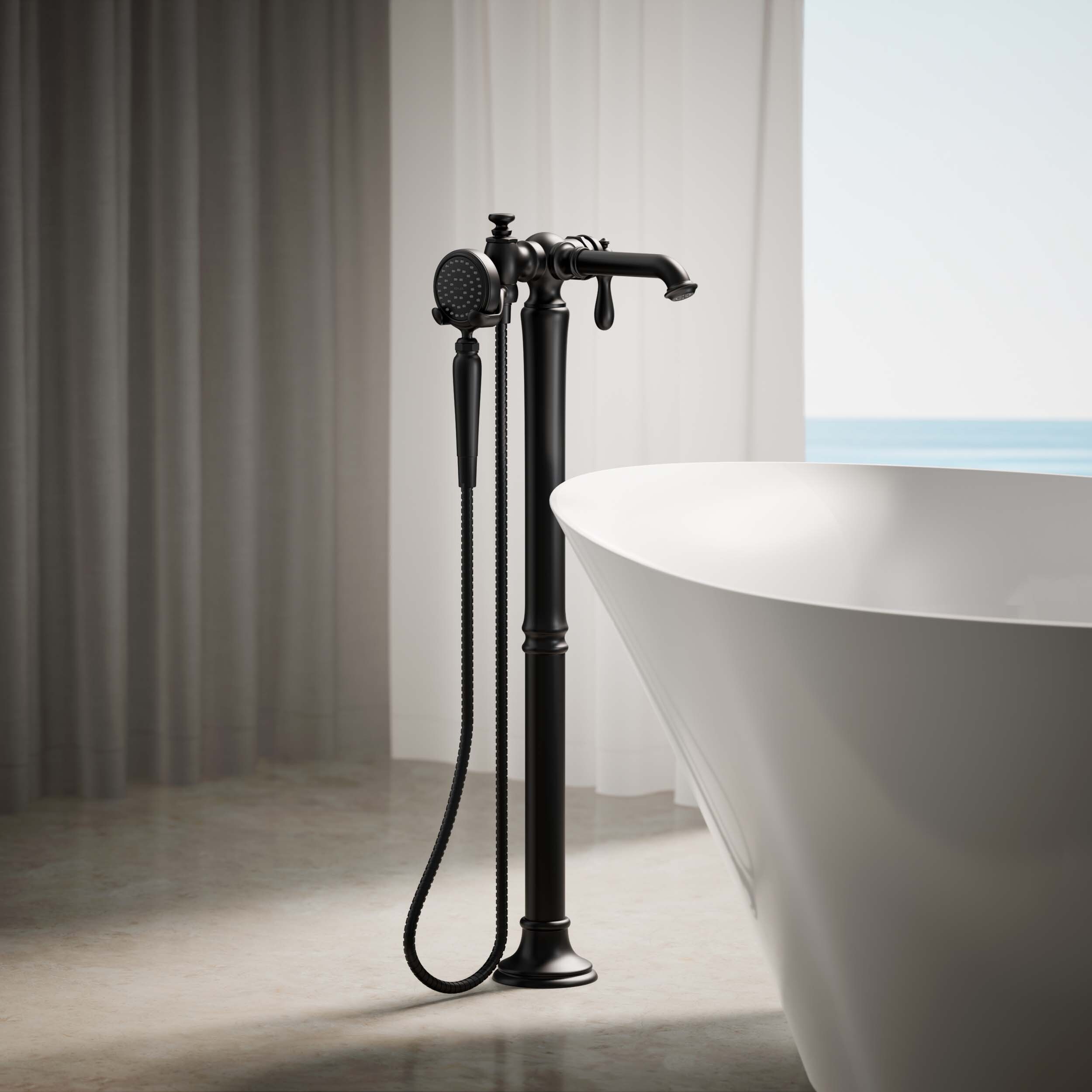 KOHLER T72790-9M-BL Roman-Tub-Faucets - View #2