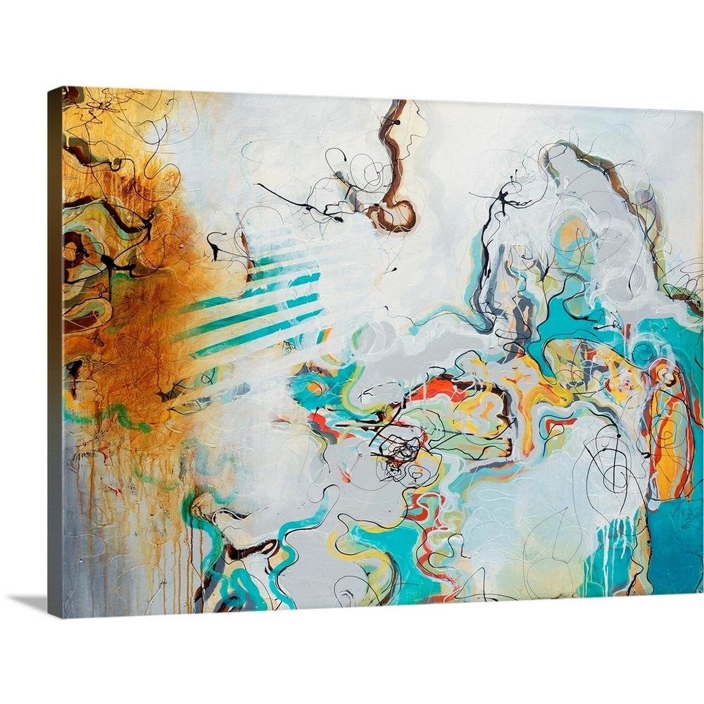 GreatBigCanvas 1167100-24-40X30 30-in H x 40-in W Abstract Print on Canvas