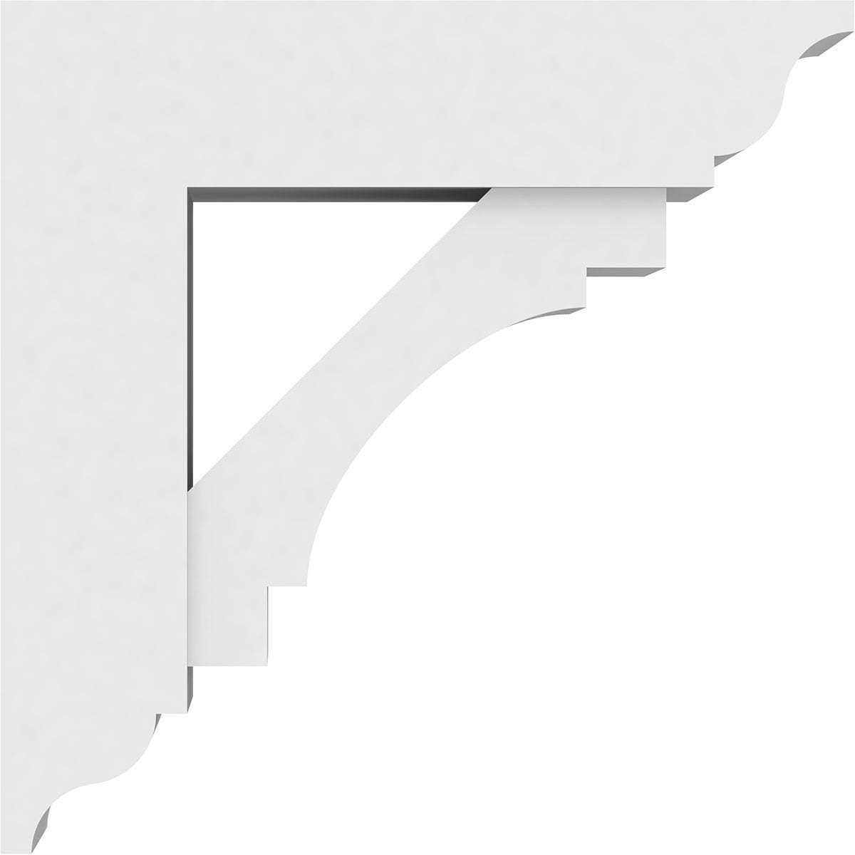 Ekena Millwork BKTP05X16X16MRC01 Exterior-Brackets-Braces - View #3