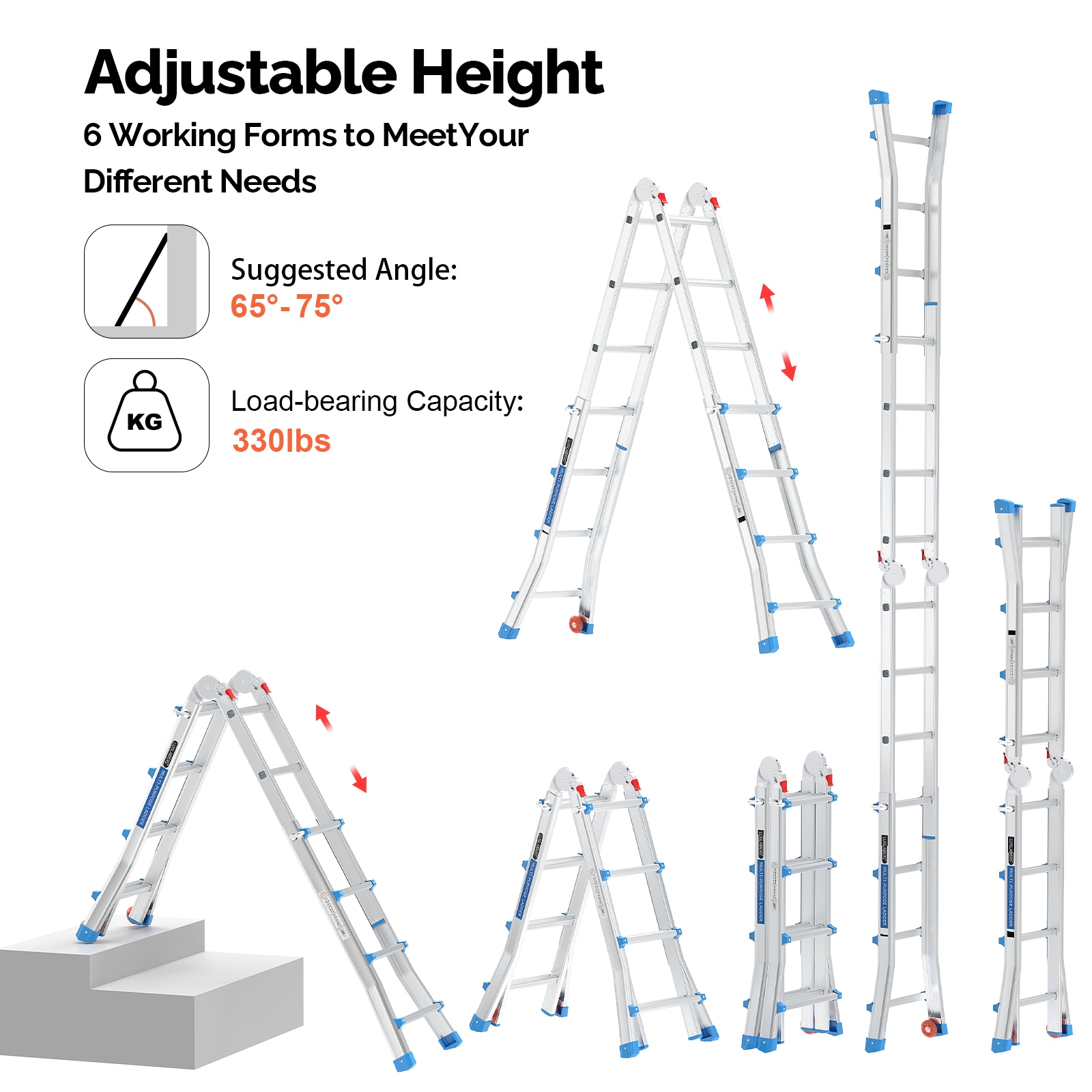 LUISLADDERS LS-G47000498 Extension-Ladders - View #3