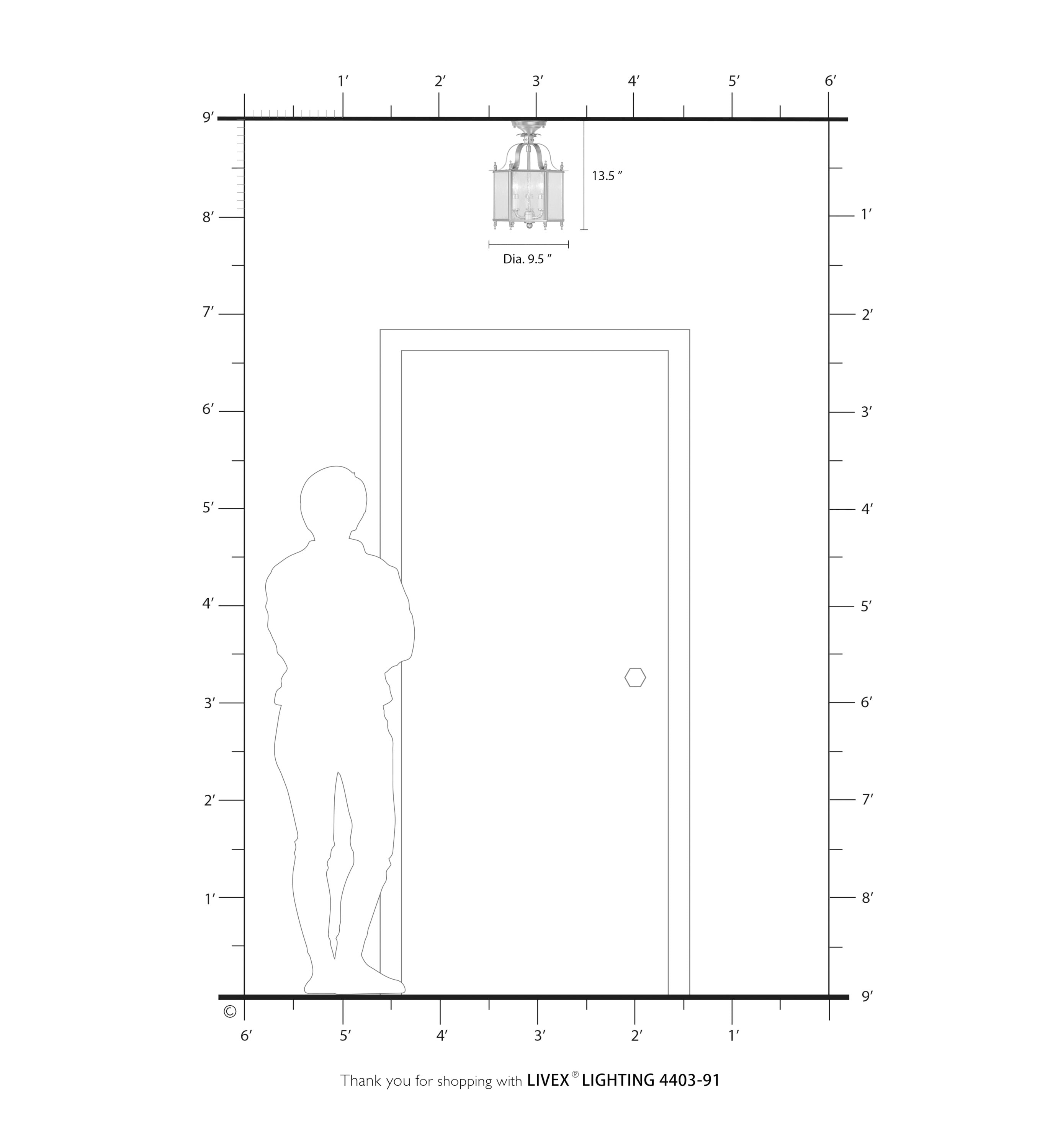 Livex Lighting 4403-91 Pendant-Lights - View #7