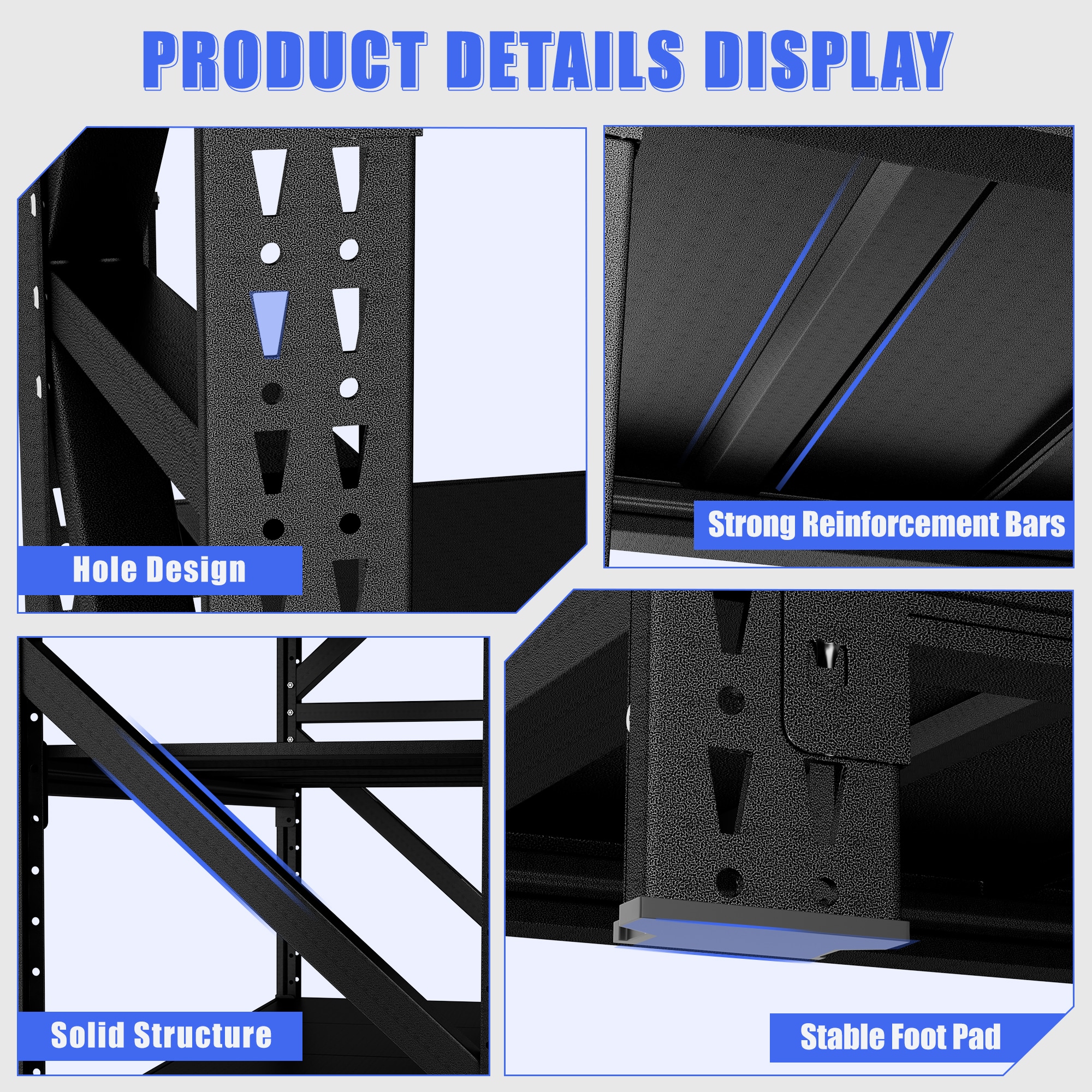 Blisstyle GS26 Free-Standing-Shelving - View #7
