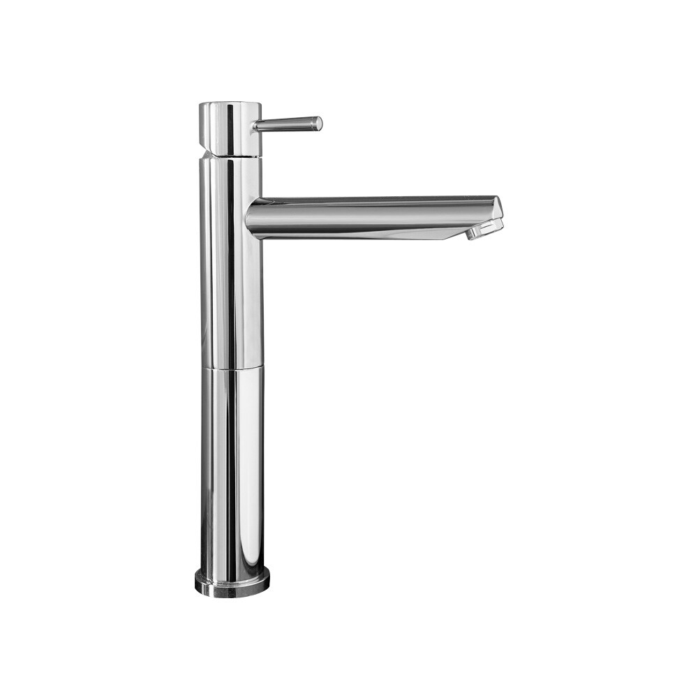 American Standard 2064151.002 Serin Polished chrome Single hole 1-handle WaterSense Mid-arc Commercial/Residential Handle Bathroom Sink Faucet