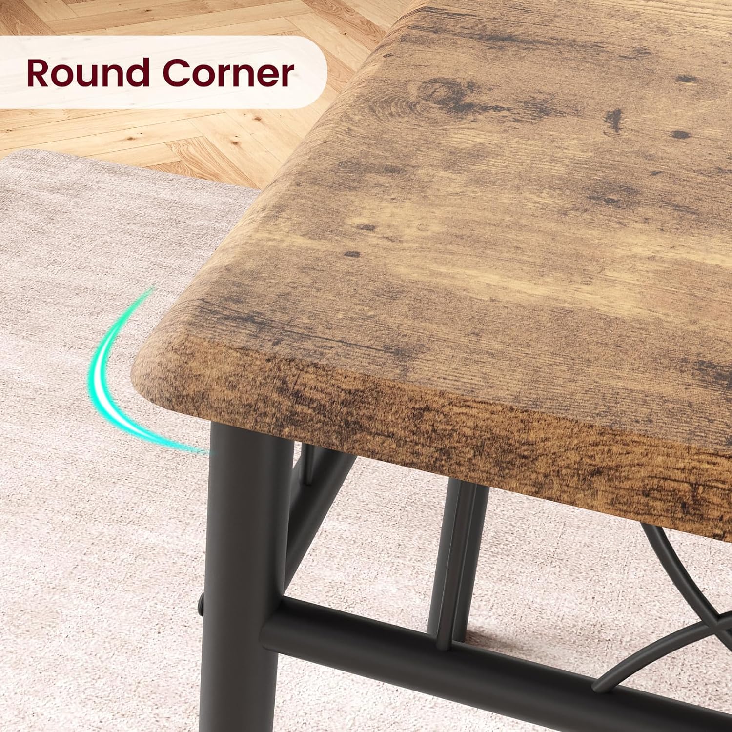 Qeetex DHZ-PHO-0XJYTVQV Dining-Tables - View #3