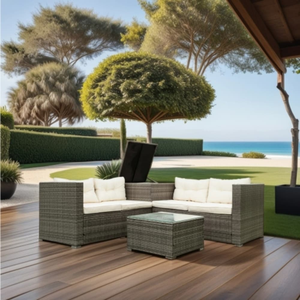 Clihome GOCH-FG06AAC Patio-Conversation-Sets - View #2