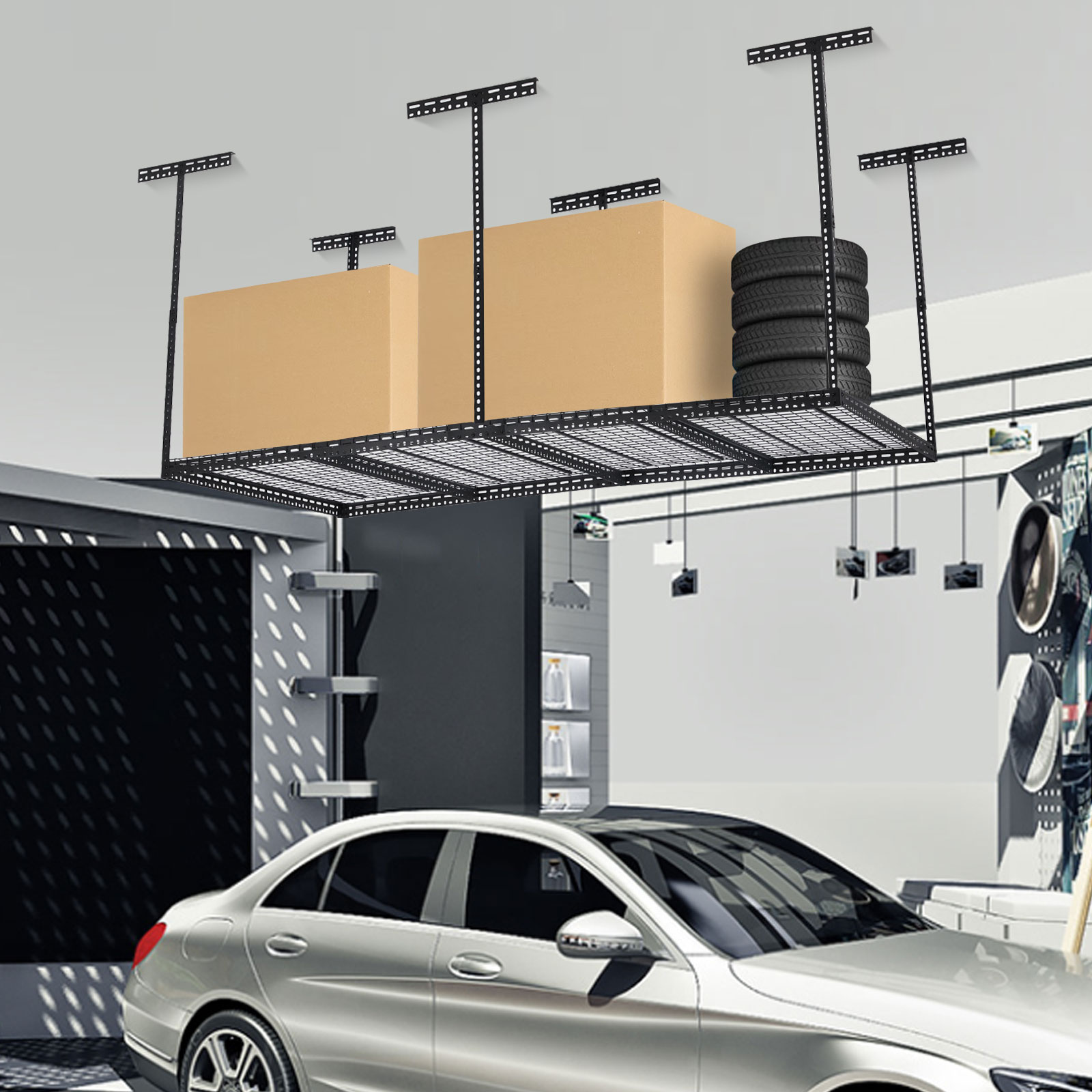Garvee 09GXFCHBNL-304 Overhead-Garage-Storage - View #5