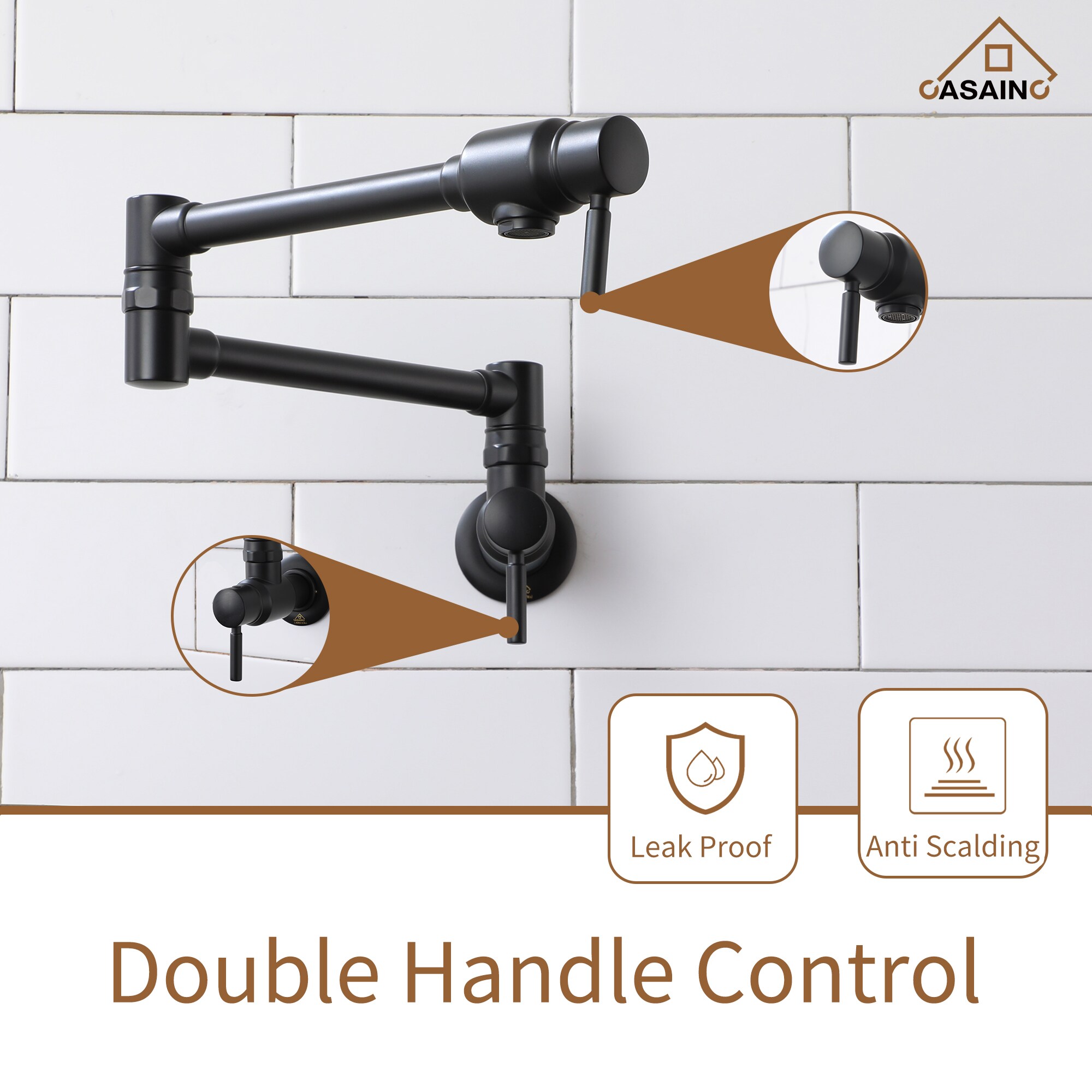 CASAINC KCLT0059-MB Kitchen-Faucets - View #5