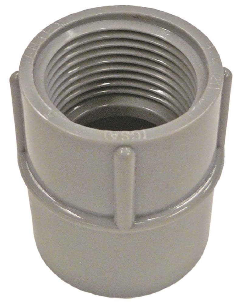 CANTEX L5140044 3/4-in Schedule 40, Schedule 80 Plastic Combination Connector Conduit Fittings