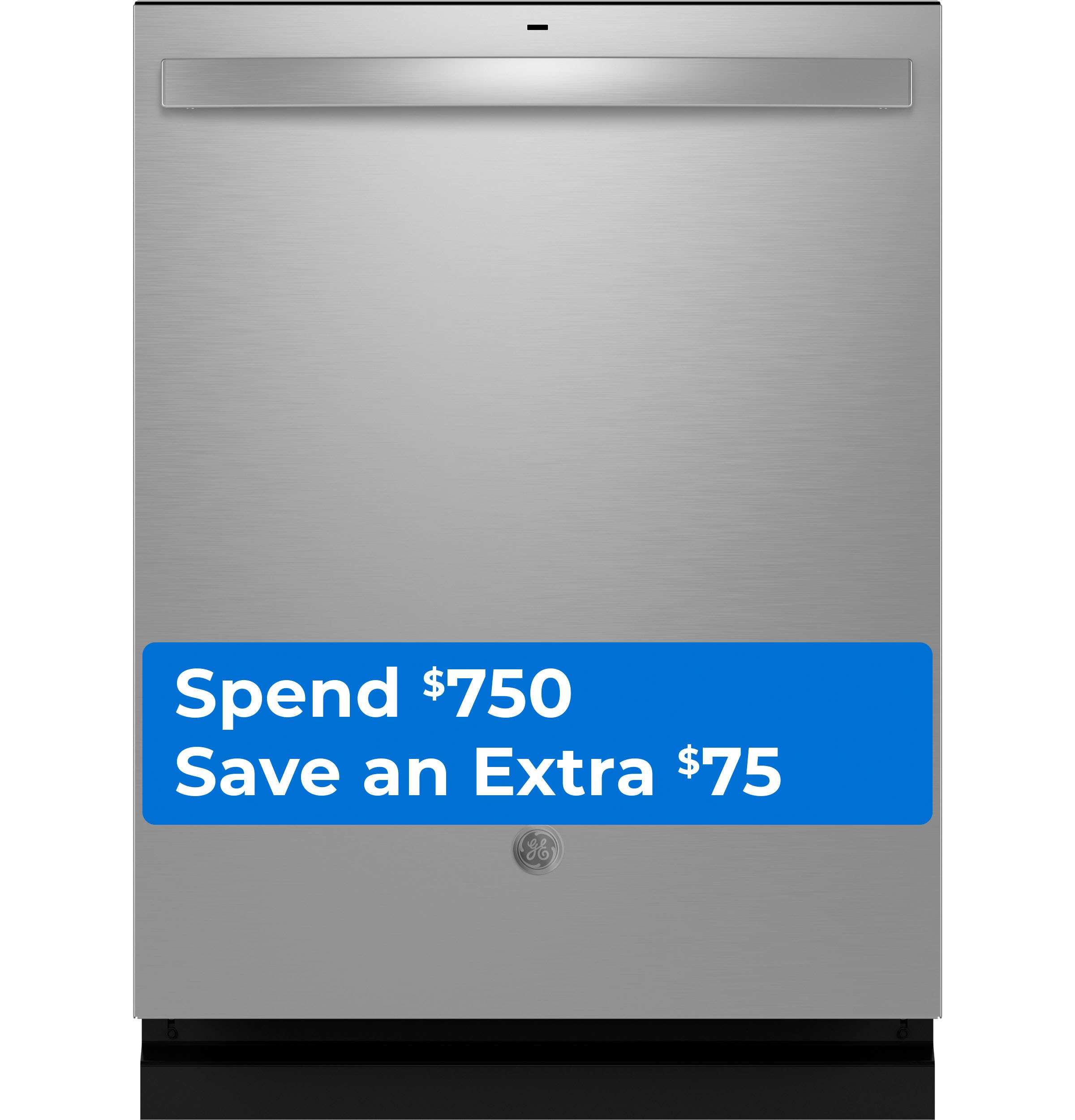 GE Dry Boost Top Control 24-in Built-In Dishwasher With Third Rack