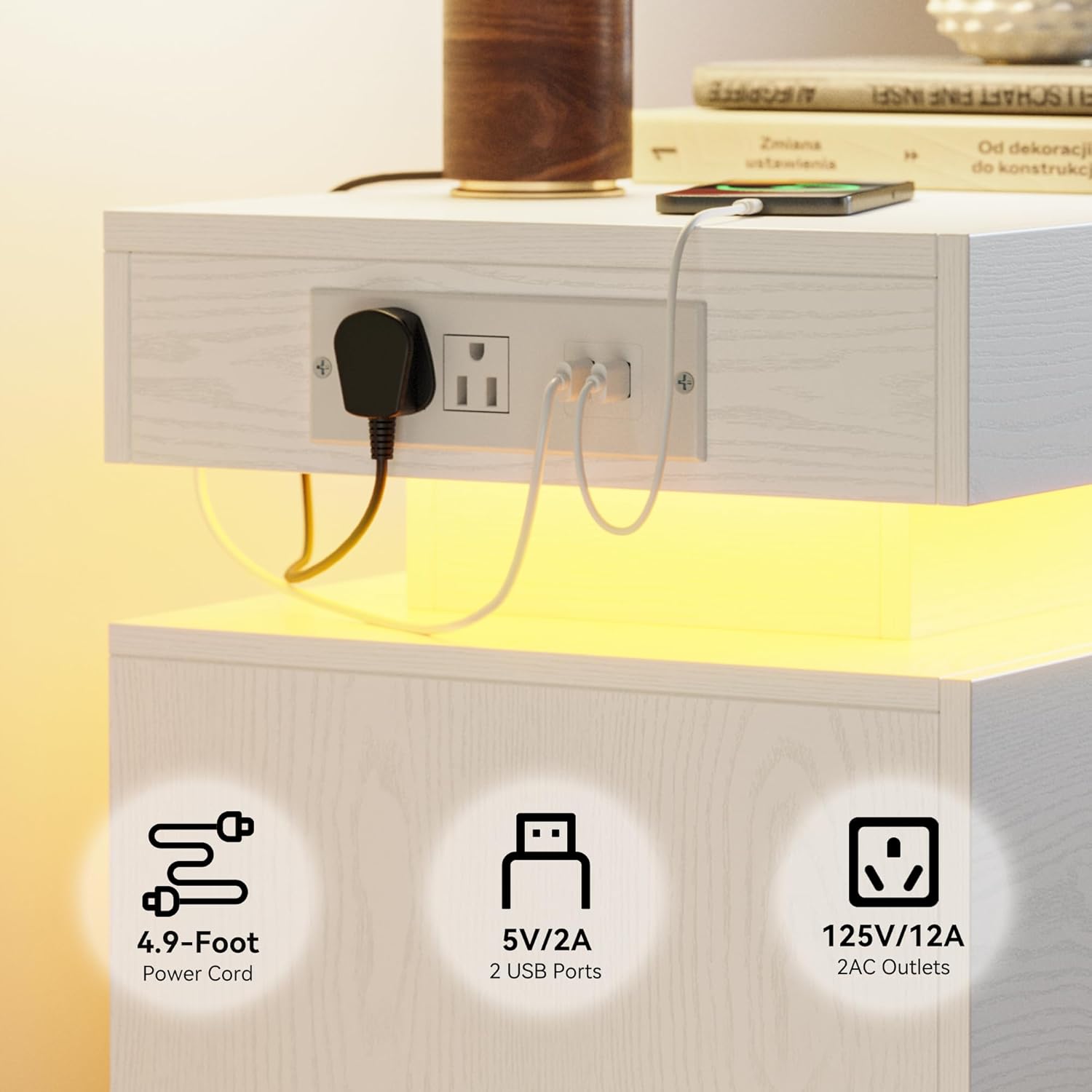Likimio J0S6NQE1JYLVS7ZI nightstands - View #6