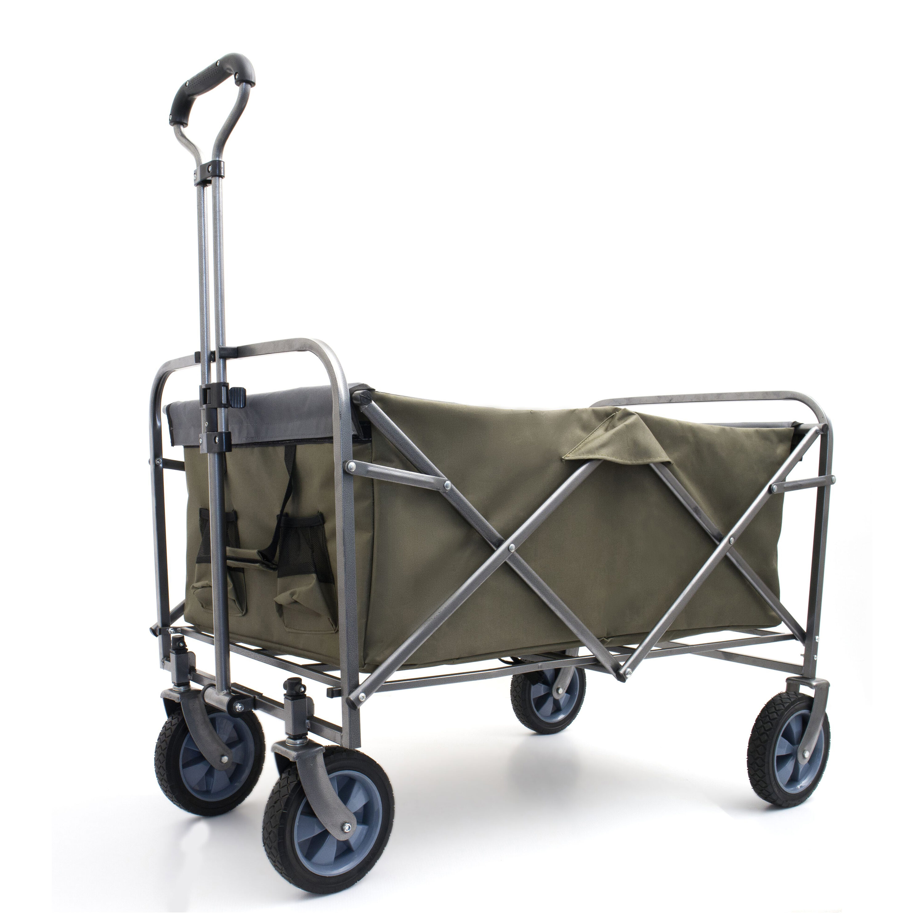 AHIOU HOME ZAZHG-P206550C Scranton 5.9-cu ft Steel Folding Yard Cart