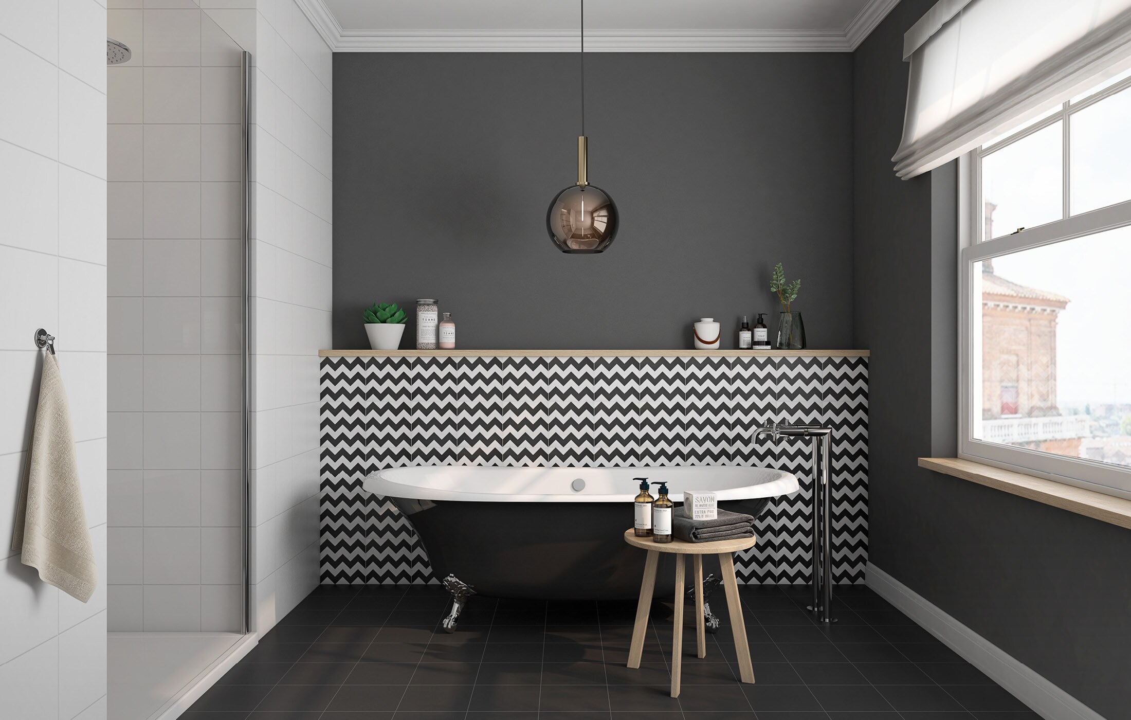 Roca CAHYD017-88 Ceramic-Tile - View #3