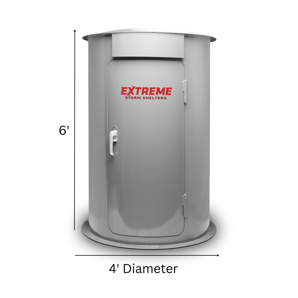 Extreme Storm Shelters (Interior Dimensions: 4-ft x 6-ft) Extreme