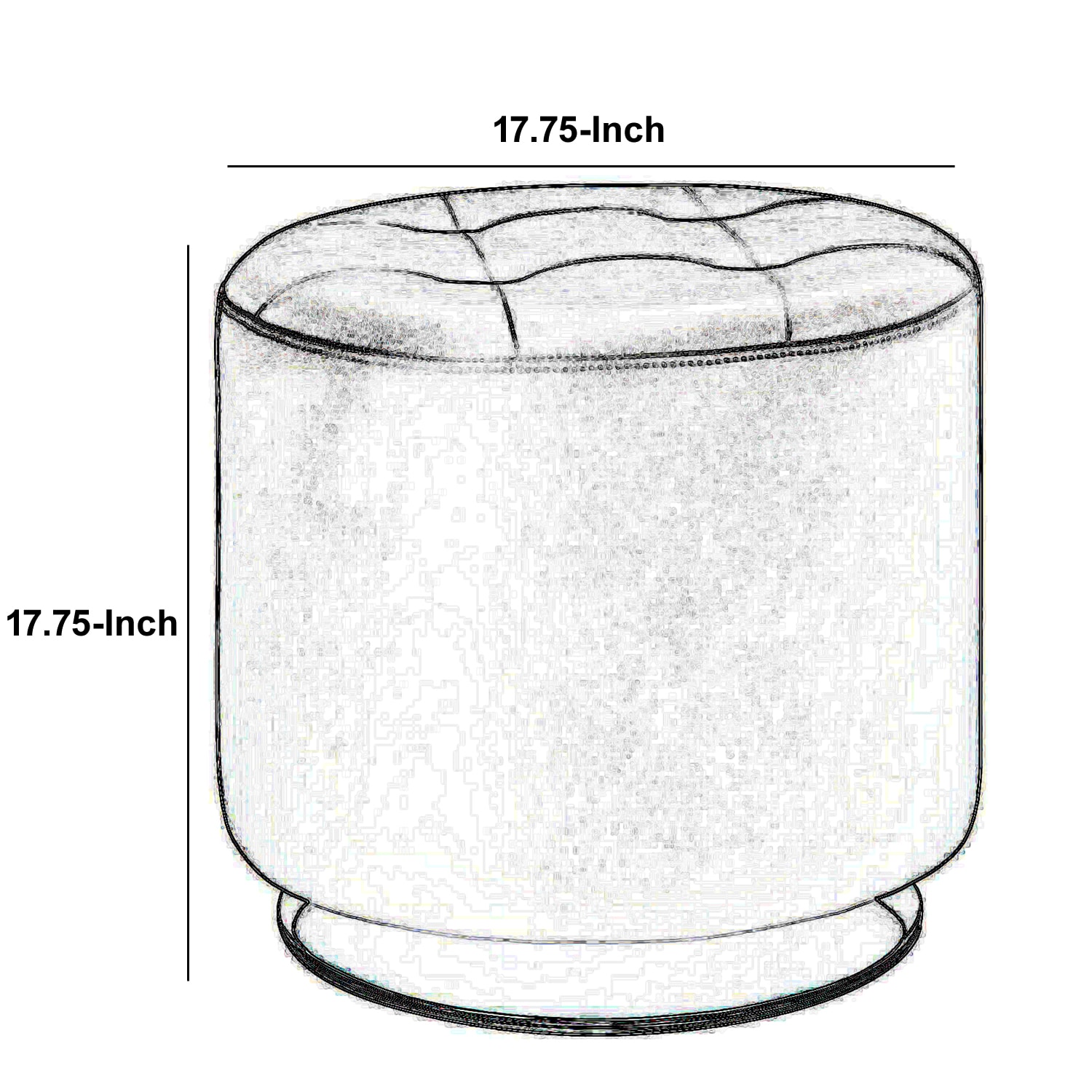 Benzara BM206529 Indoor-Ottomans - View #5