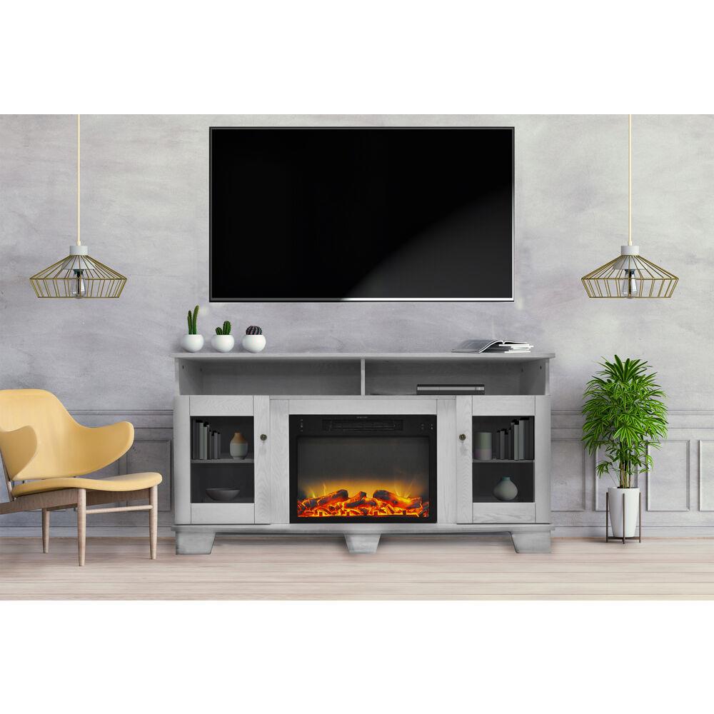 Cambridge CAM6022-1WHTLG2 Electric-Fireplaces - View #6