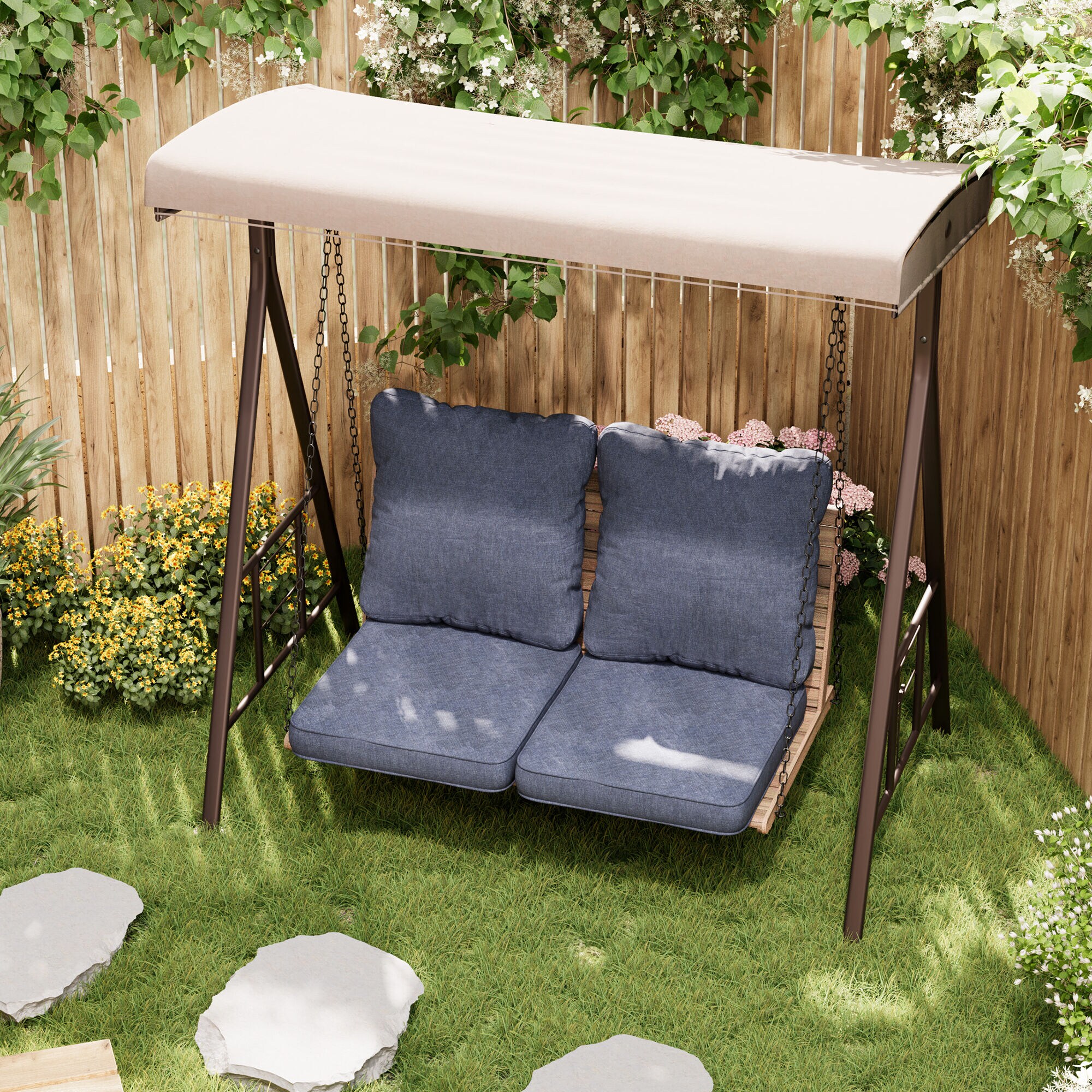 Pellebant ST25-CU109SKY-2 Patio-Furniture-Cushions - View #6