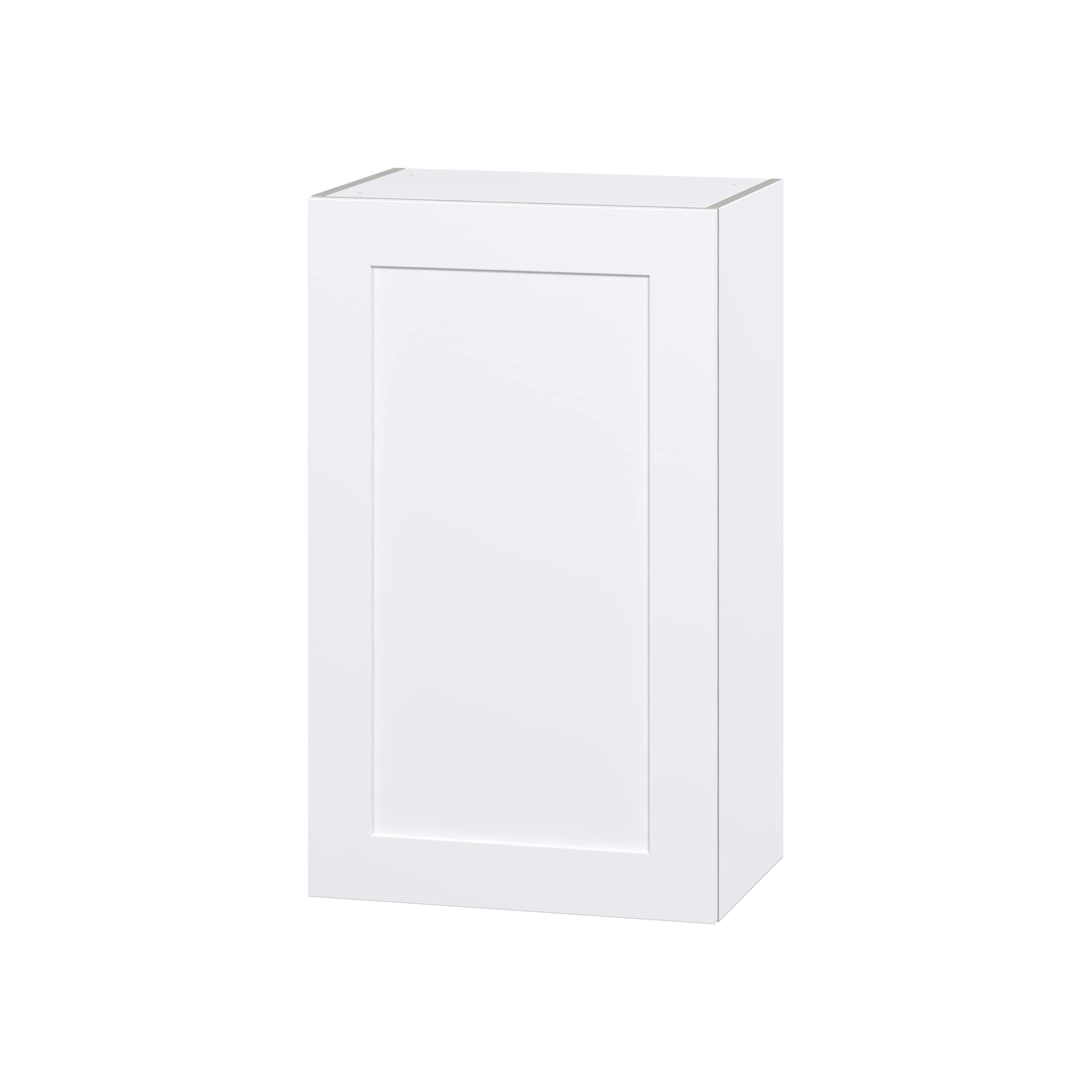 Hugo&Borg DSW2135(L/R)-JO Jolie 21-in W x 35-in H x 14-in D Warm White Wall Fully assembled Cabinet (Flat Panel Shaker)