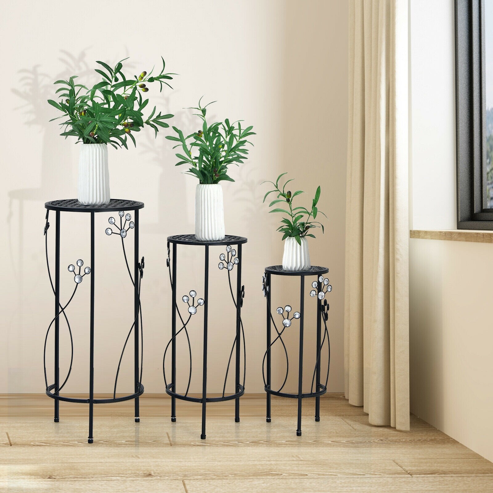 Forclover CTWE-NP10276BK Plant-Stand - View #5
