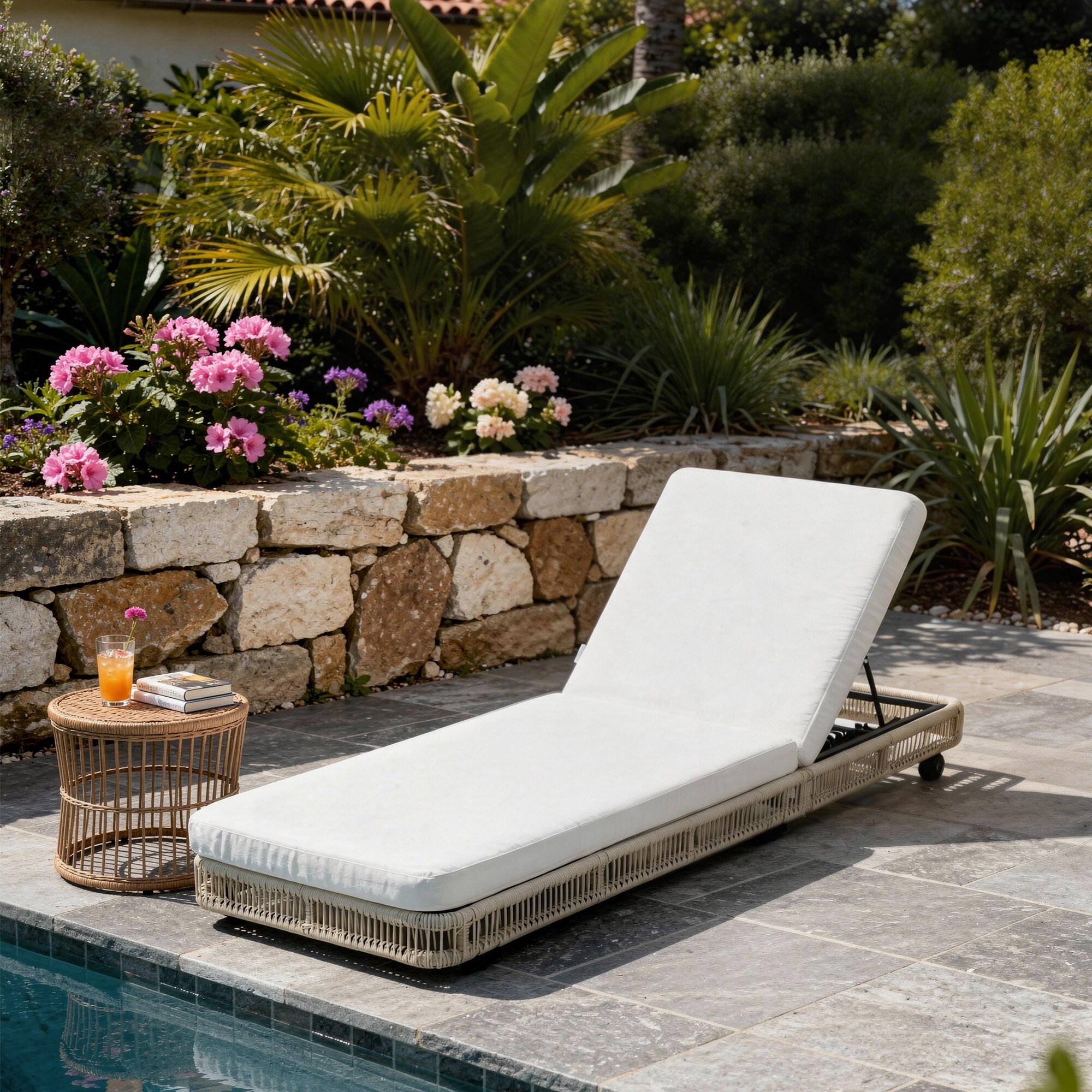 Dreamsidea LS-OD0014-BE-BEIGE Patio-Chairs - View #2