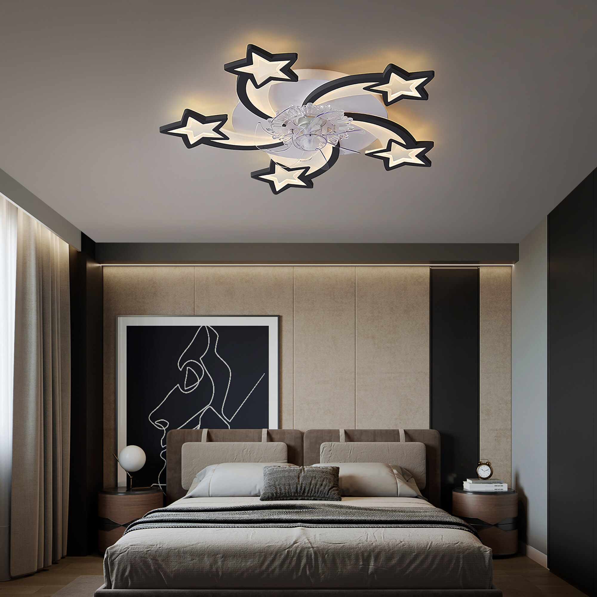 SINOFURN SYD120023BK Ceiling-Fans - View #5