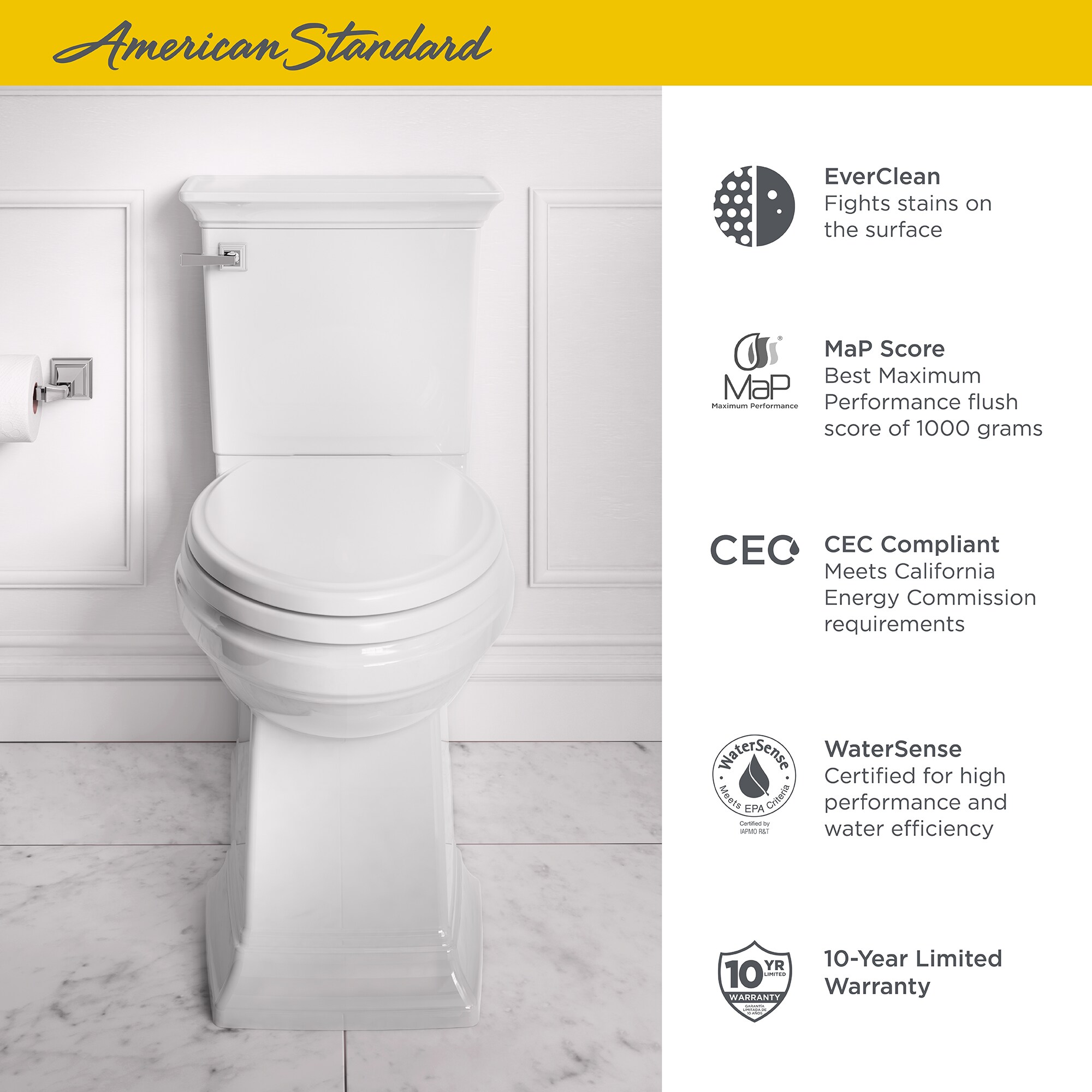 American Standard 281AA104.222 toilets - View #5