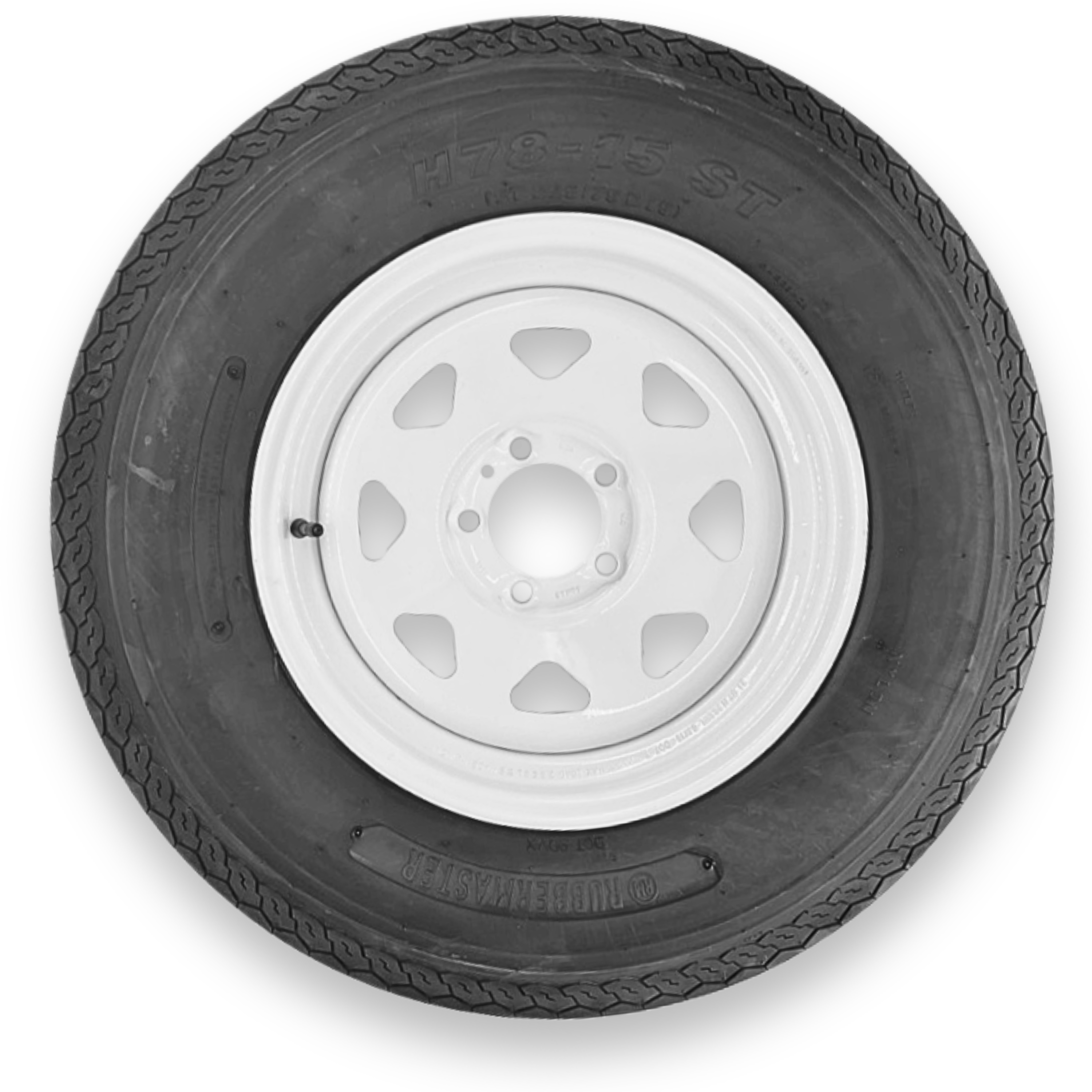 RubberMaster Rubbermaster H78-15 (st225/75d15) 8 Ply Highway Rib Tire ...