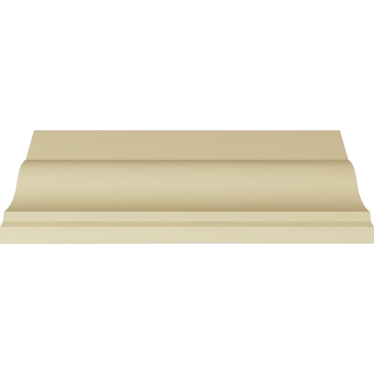 Acanthus Leaf White Polyurethane Crown Moulding