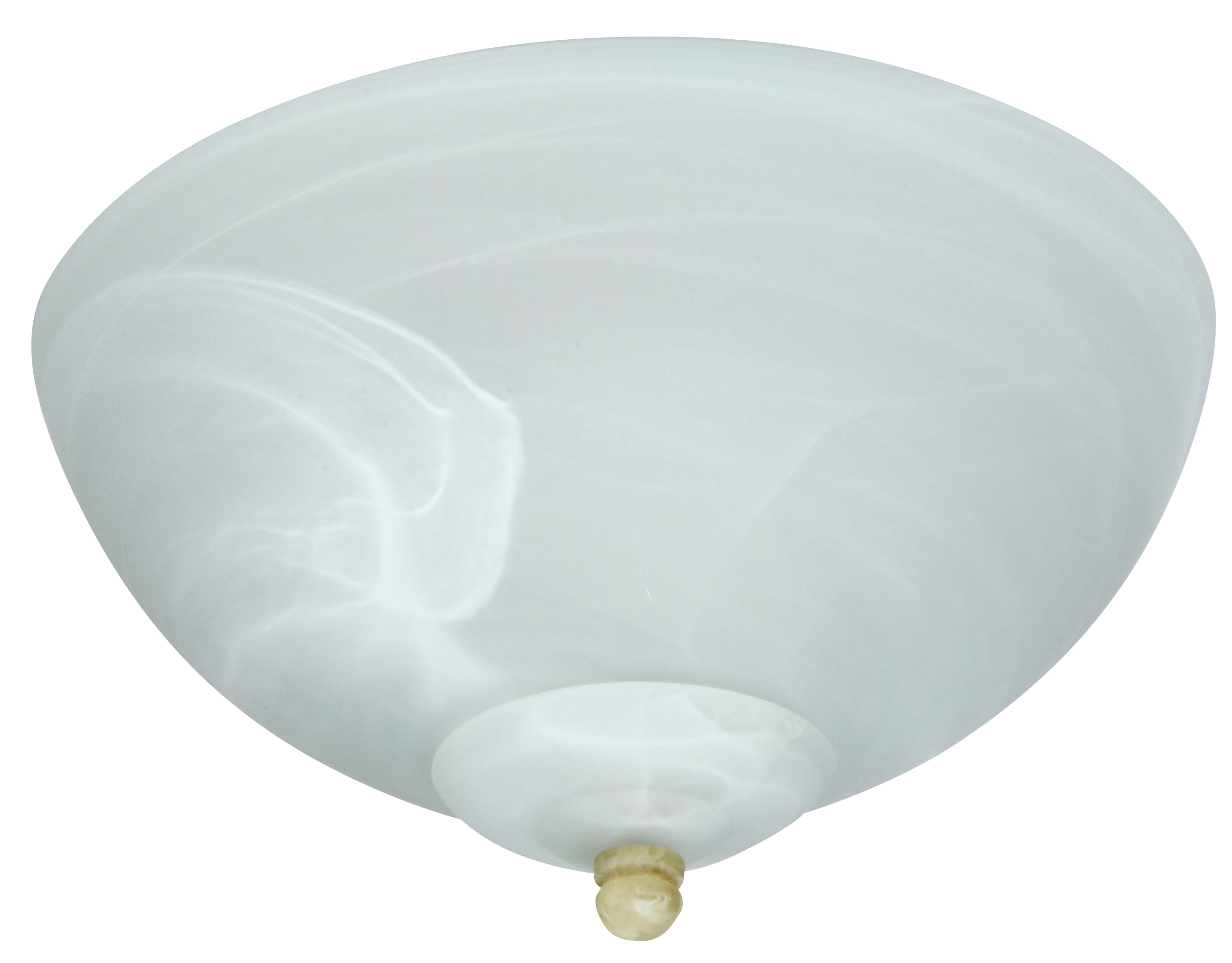 Craftmade OLK215-LED 10.75-in 2 -Light White LED Ceiling Fan Light Kit